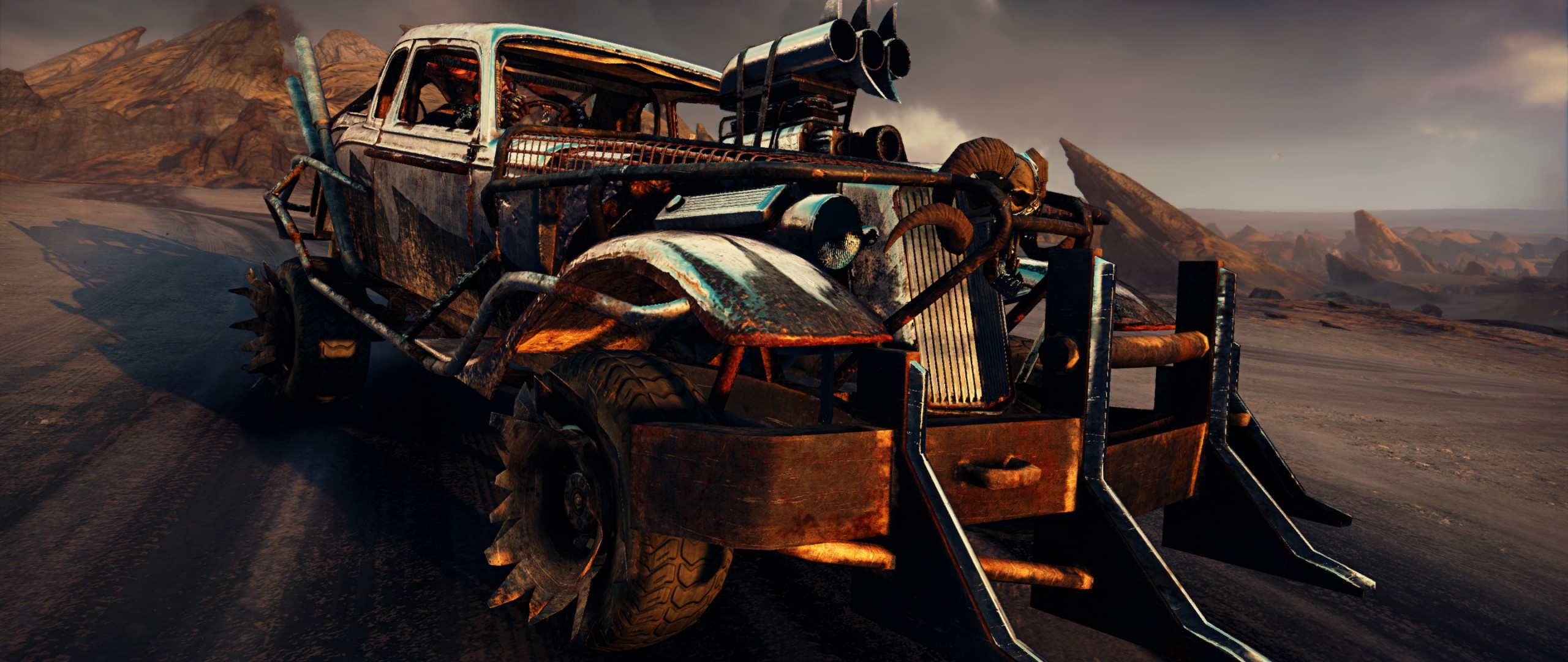 Mad Max, Videogioco, Magnum Opus, Auto da guerra, 2560x1080, immagine di sfondo