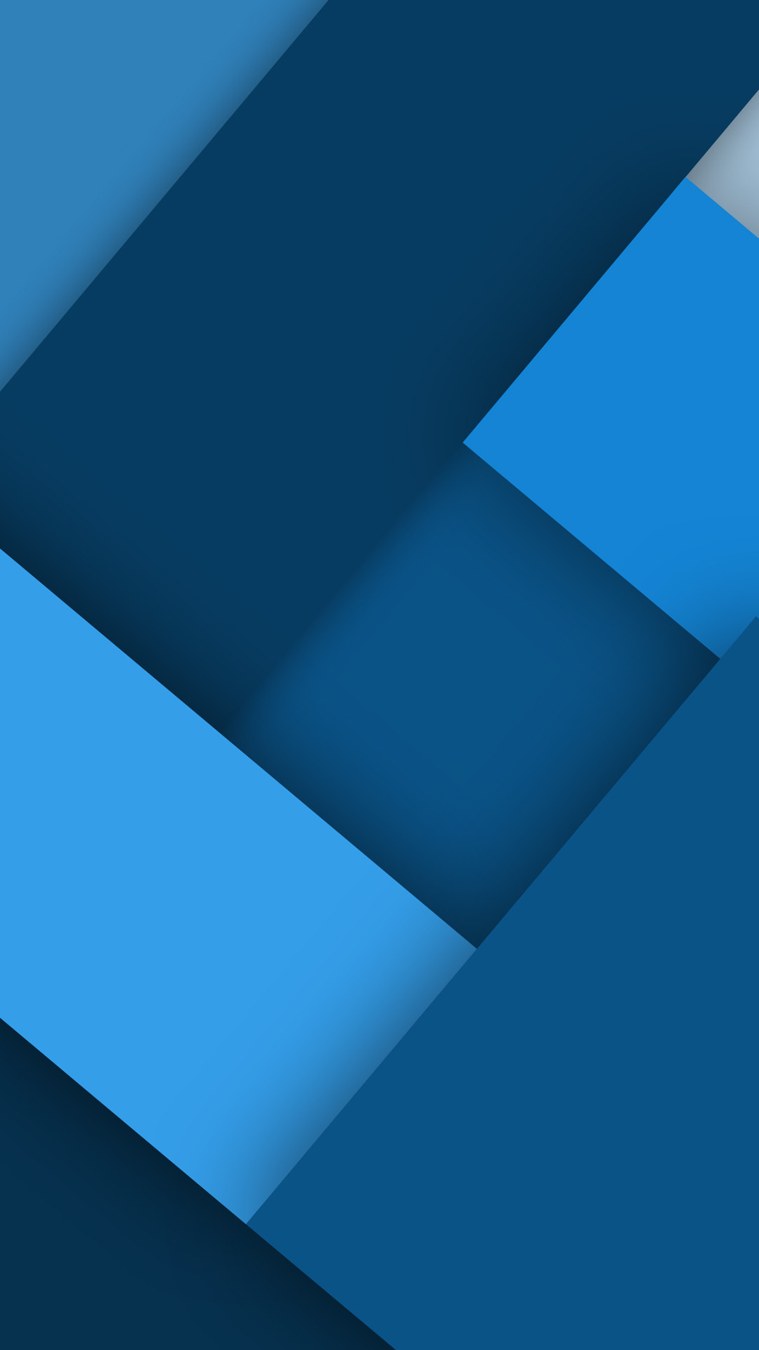 Material Design, Astratto, Blu, Geometrico, sfondo iPhone Full HD
