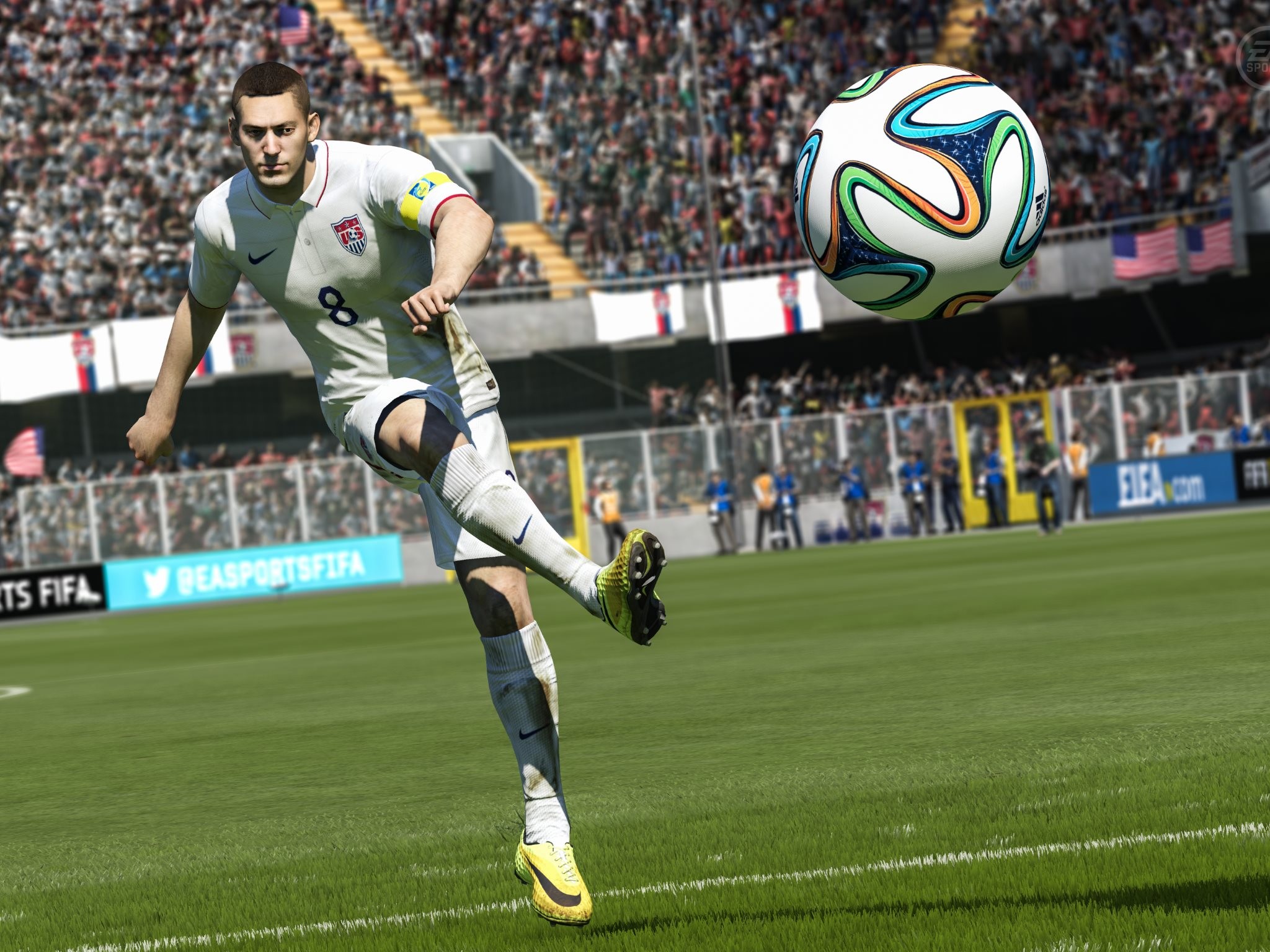 FIFA 17, Tiro, Pallone, Stadio, Full HD, sfondo per iPad e tablet