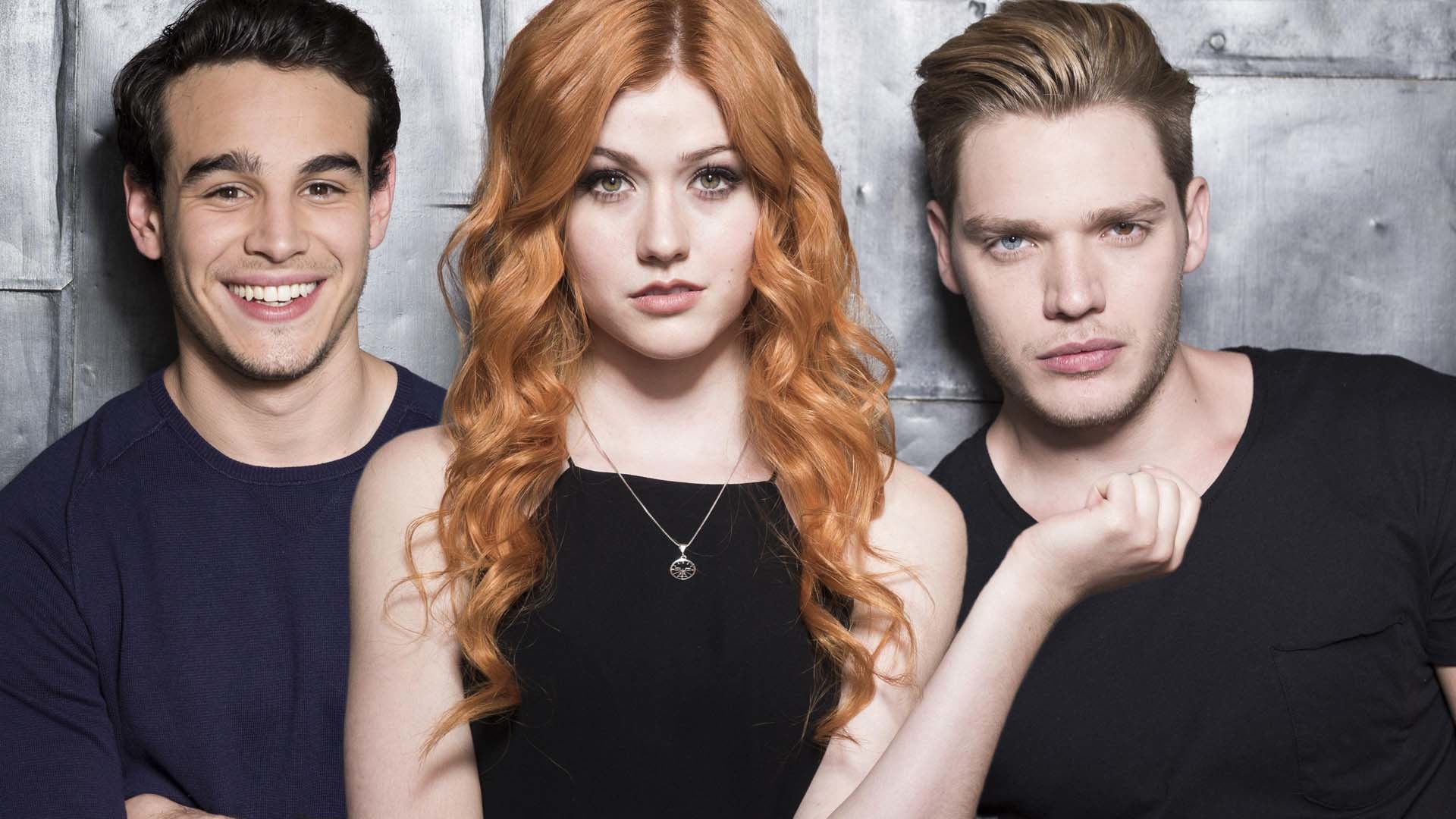 Alberto Rosende, Katherine McNamara, Dominic Sherwood, Shadowhunters, Servizio fotografico, wallpaper Full HD