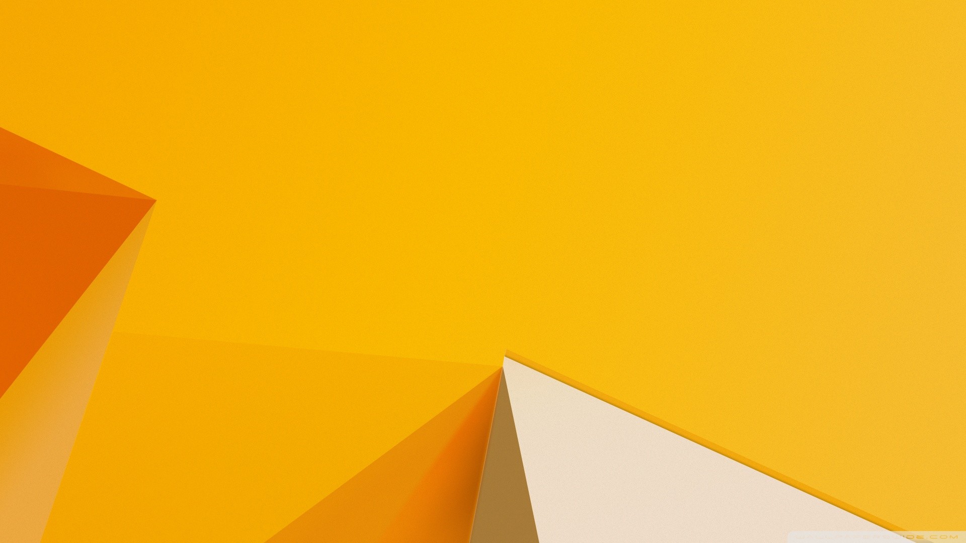 Windows 8.1, Sfondo stock, Geometrico, Giallo, 16:9 Full HD, wallpaper widescreen