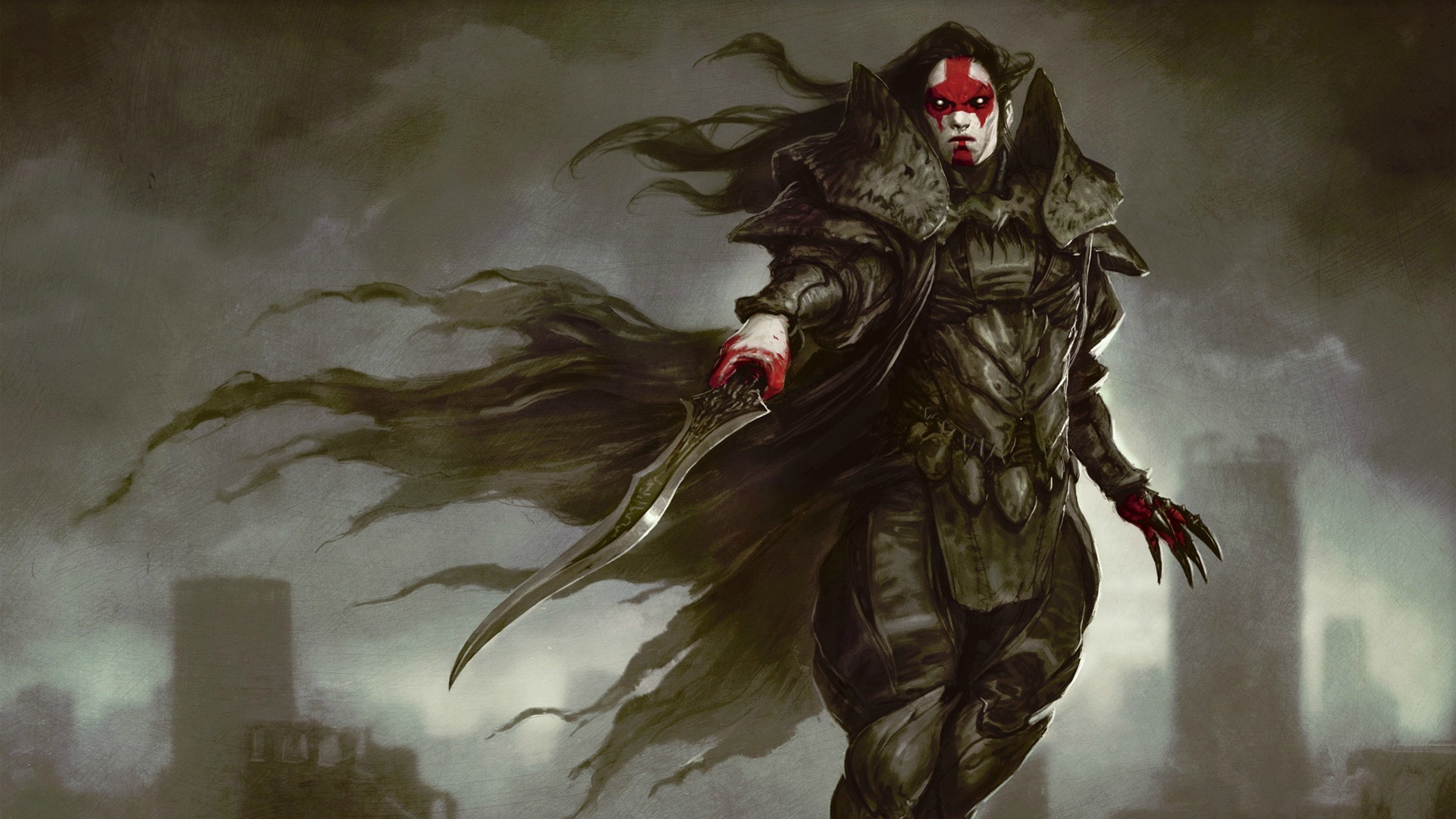 MTG, Vampiro, Fantasy, 16:9 Full HD, sfondo widescreen