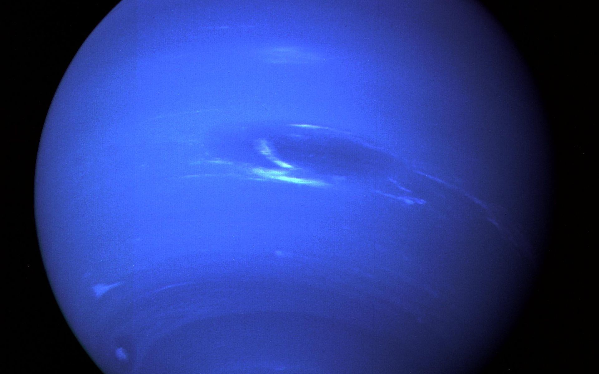 Nettuno, Voyager 2, Pianeta blu, Full HD, wallpaper per computer