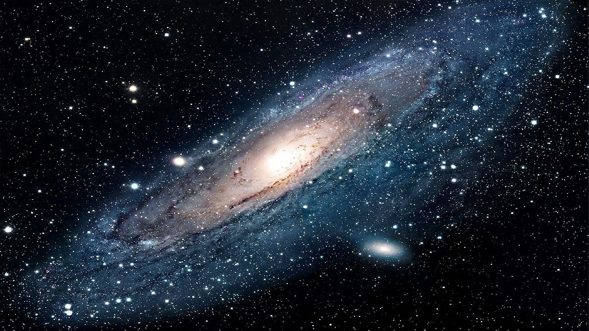 Galassia di Andromeda, Andromeda, Galassia, Stelle, 1920x1080, sfondo per PC