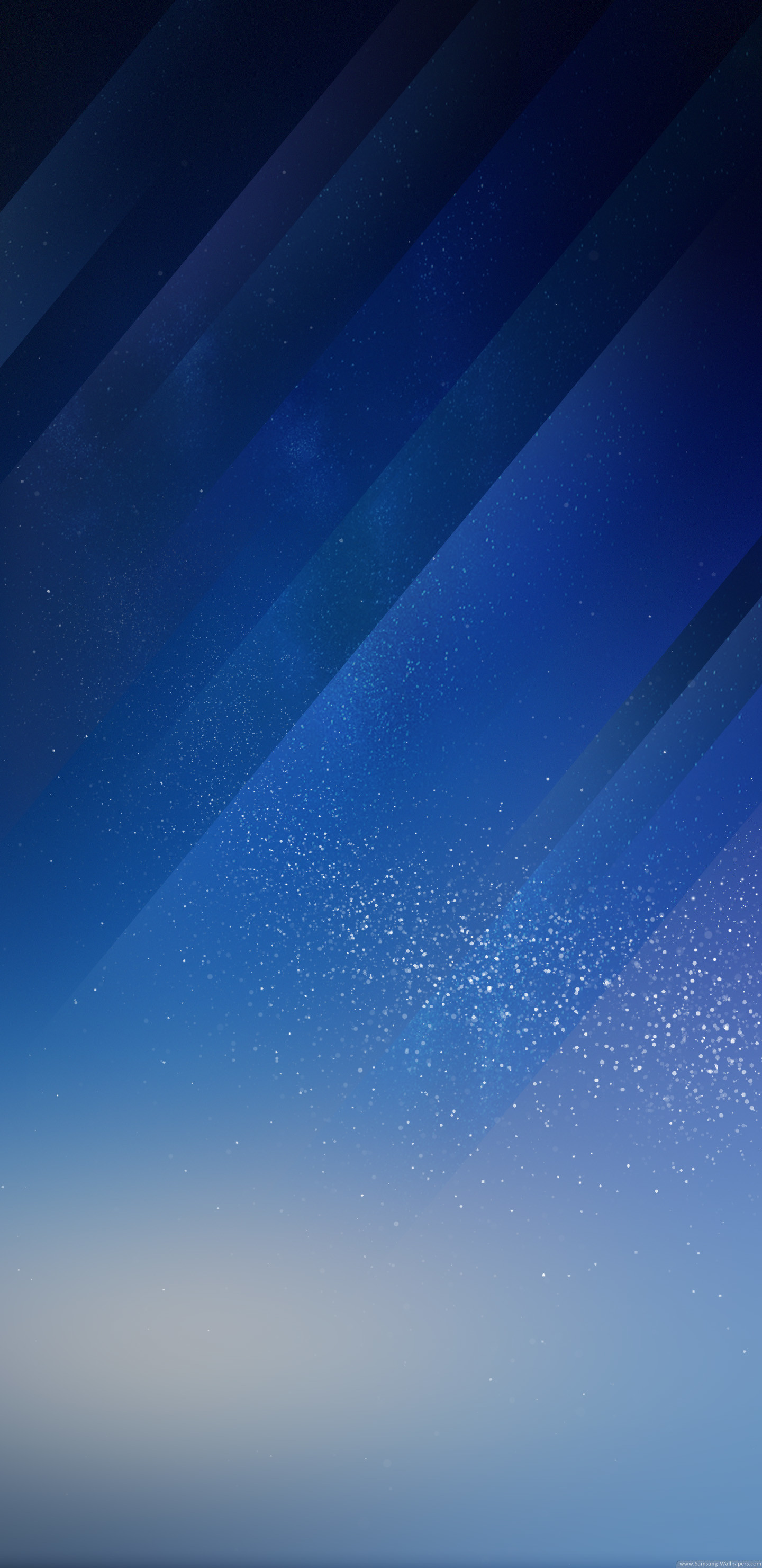 Samsung Galaxy S8, Astratto, Blu, Polvere di stelle, QHD+, sfondo per smartphone