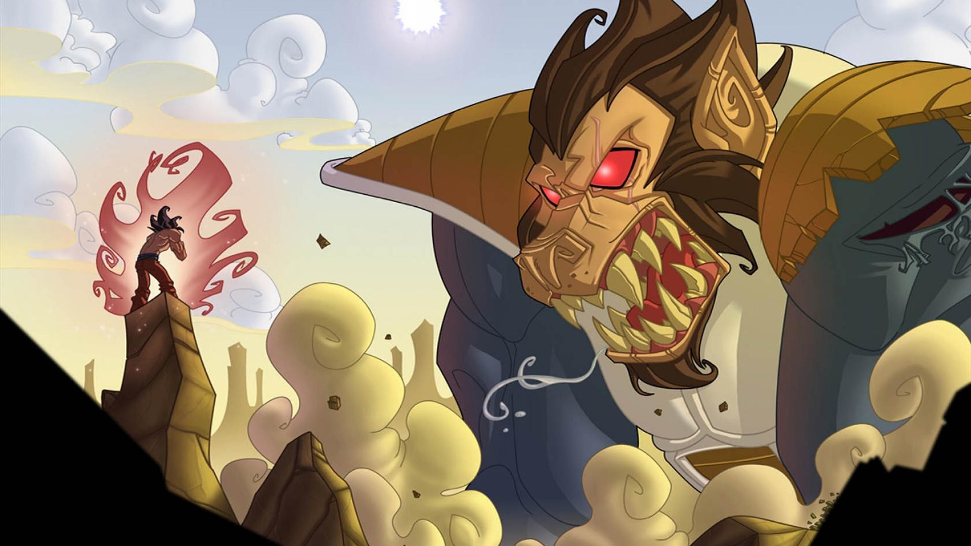 Vegeta, Oozaru, Dragon Ball Z, Scimmione gigante, 1920x1080, wallpaper desktop
