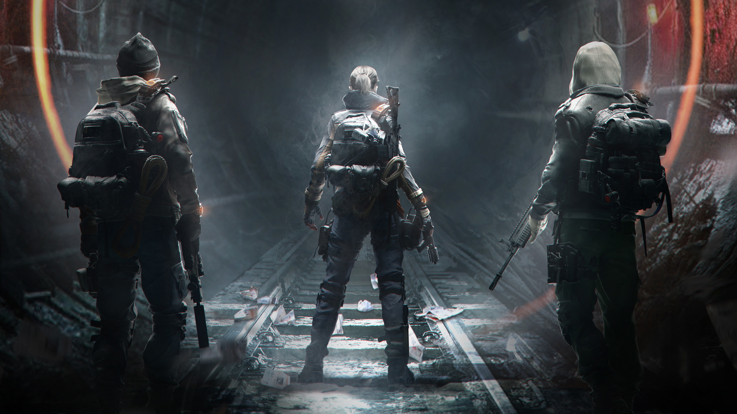 Tom Clancy's The Division, Agenti, Galleria, Binari, 2K, sfondo per portatile