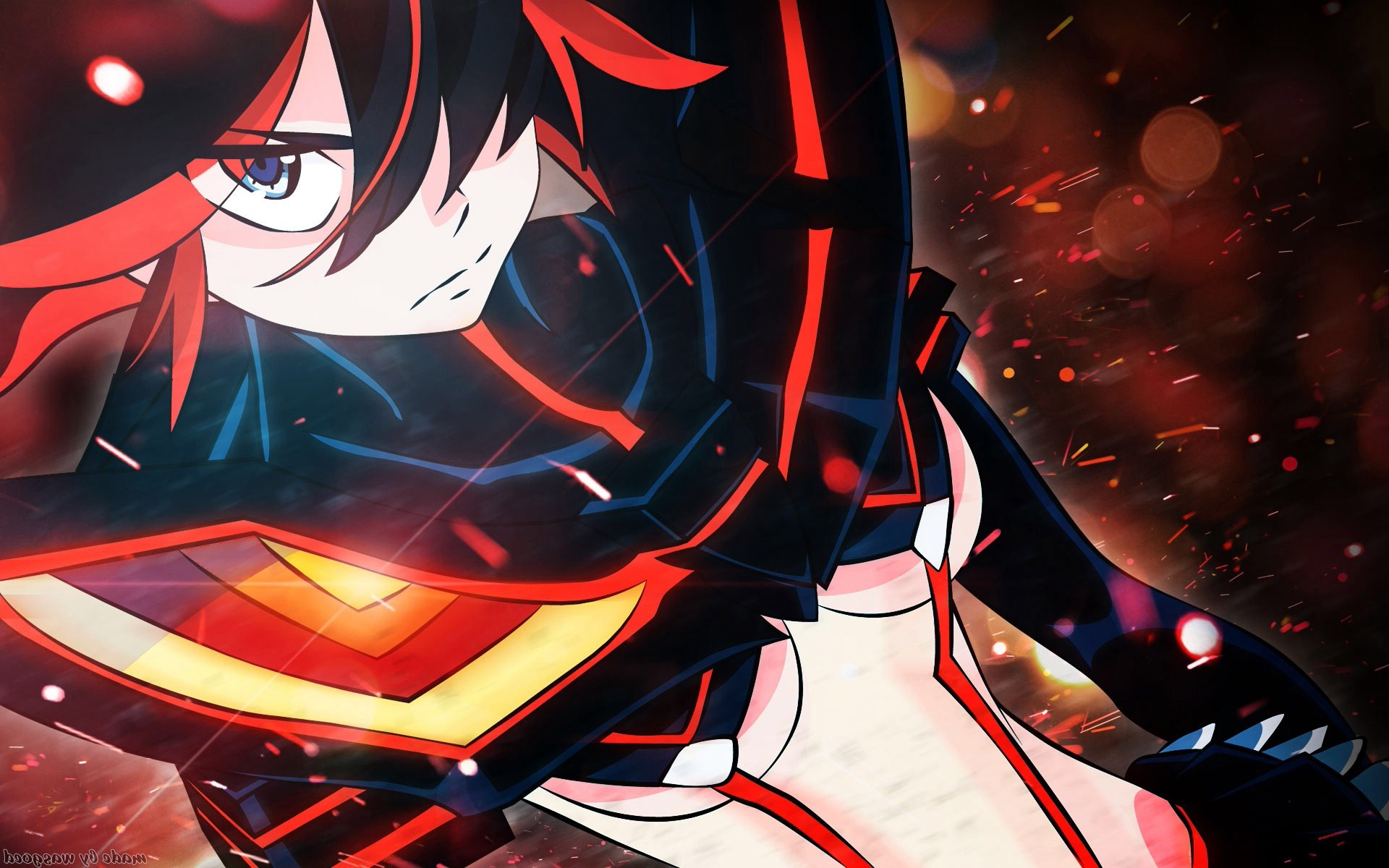 Ryuko Matoi, Senketsu, Kill la Kill, Primo piano, 1920x1200, sfondo per PC