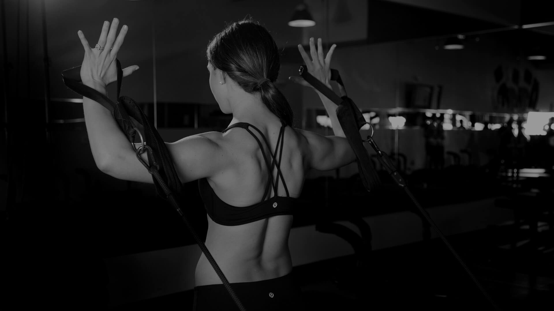 Elastici, Allenamento funzionale, Bianco e nero, 16:9 Full HD, sfondo widescreen