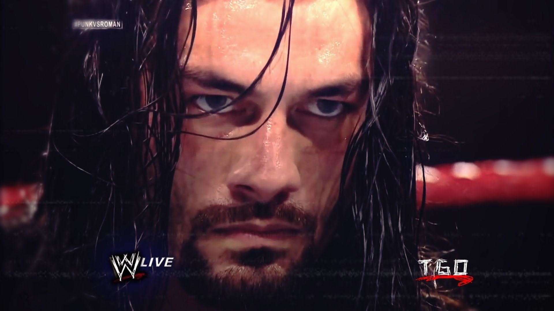 Roman Reigns, WWE, Primo piano, Sguardo, Full HD, sfondo per PC