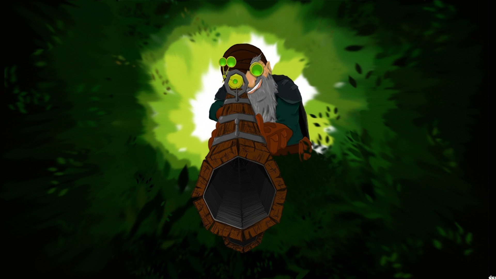 Sniper, Dota 2, Kardel Sharpeye, Visore notturno, Full HD, wallpaper desktop