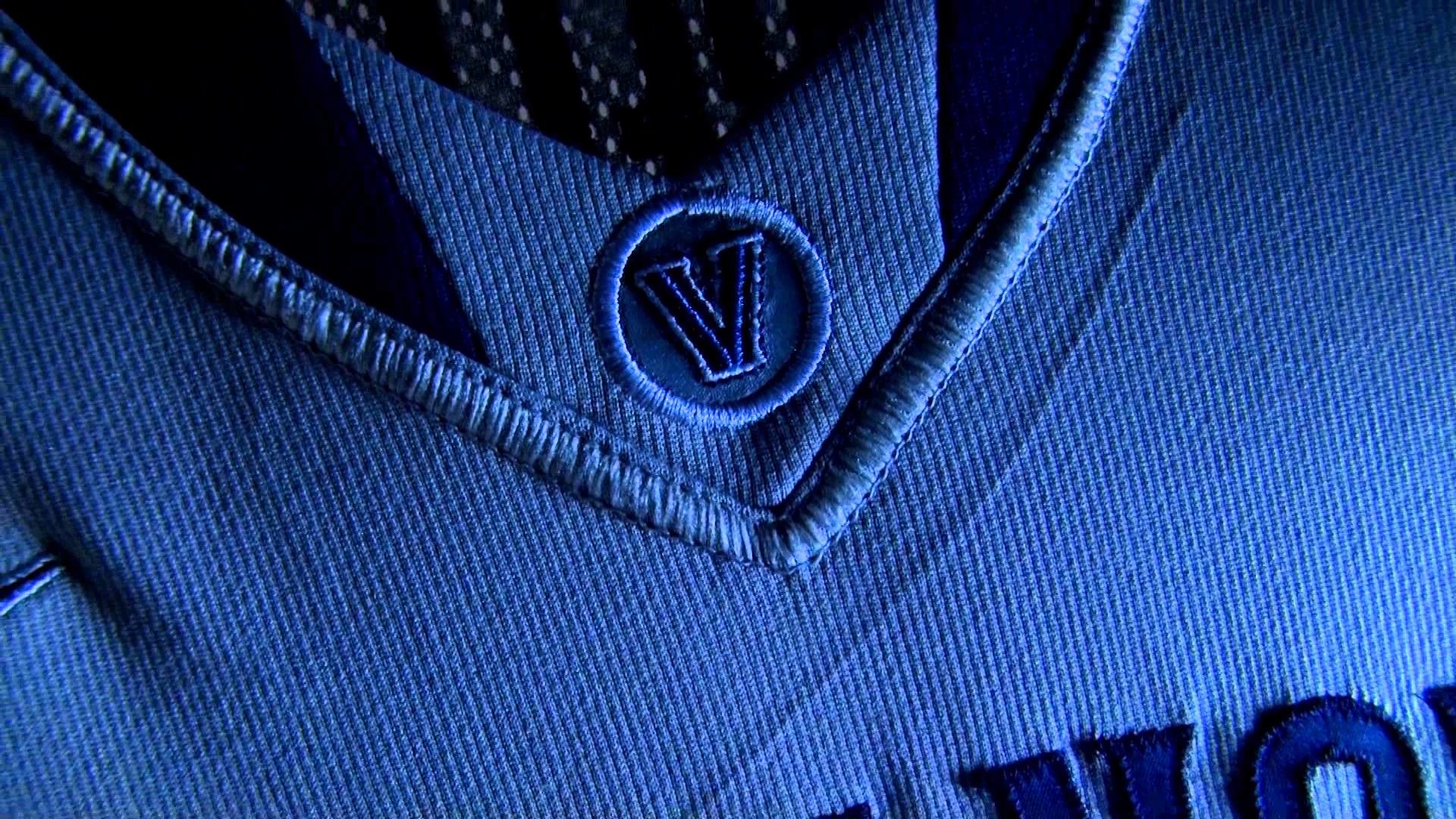 Villanova Wildcats, Maglia, Logo, Blu, Full HD, sfondo per PC