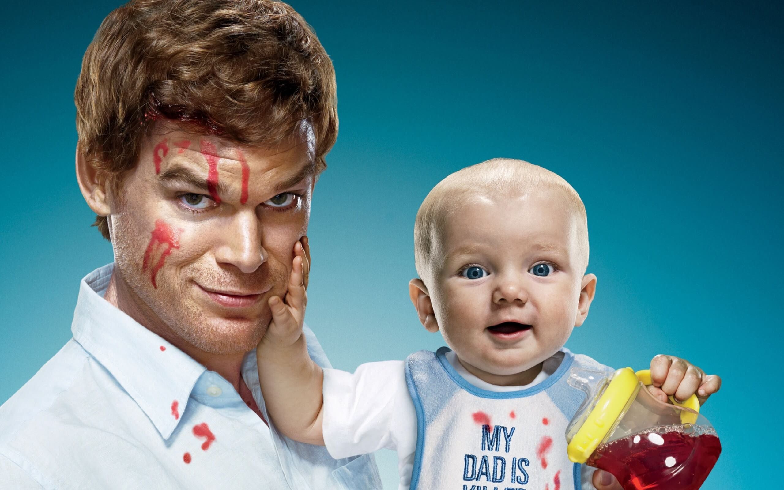 Dexter Morgan, Michael C. Hall, Dexter, Neonato, My Dad Is, 2560x1600, sfondo per PC