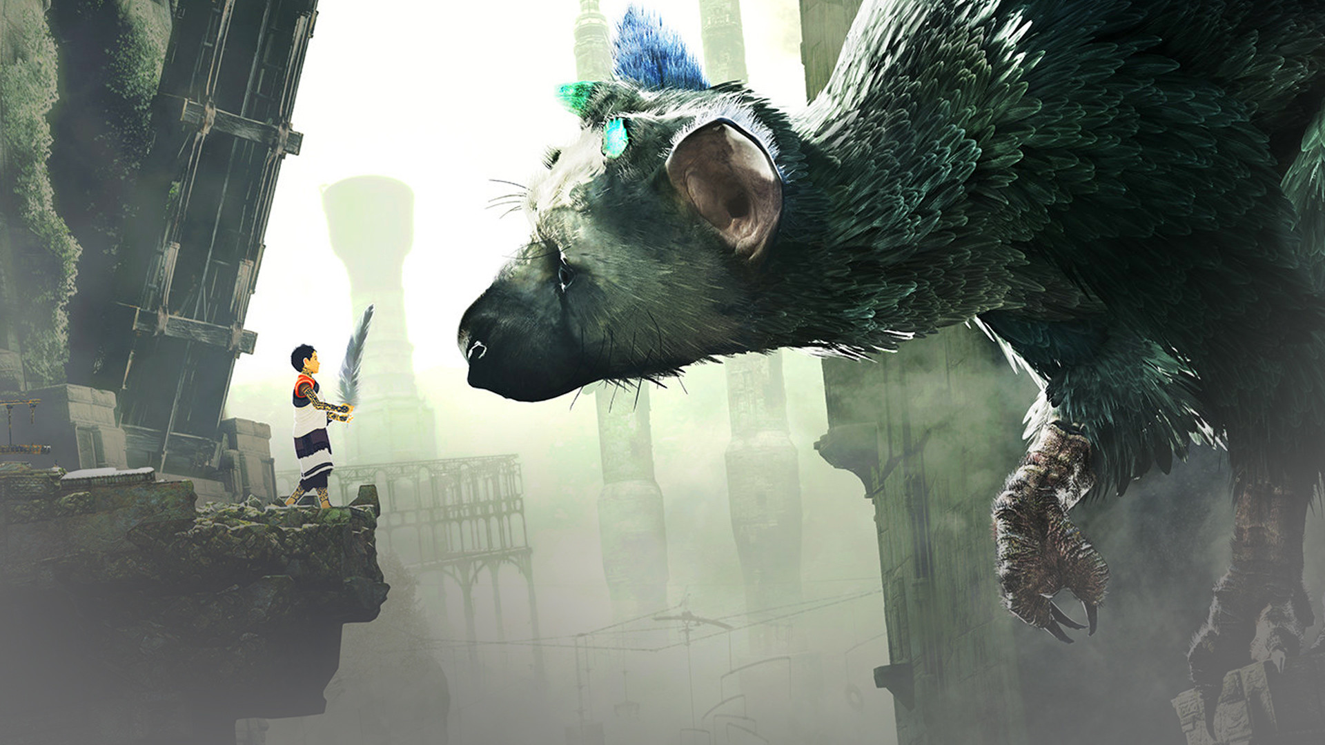 Trico, The Last Guardian, Ragazzo, Scudo a specchio, Full HD, sfondo per PC e portatile