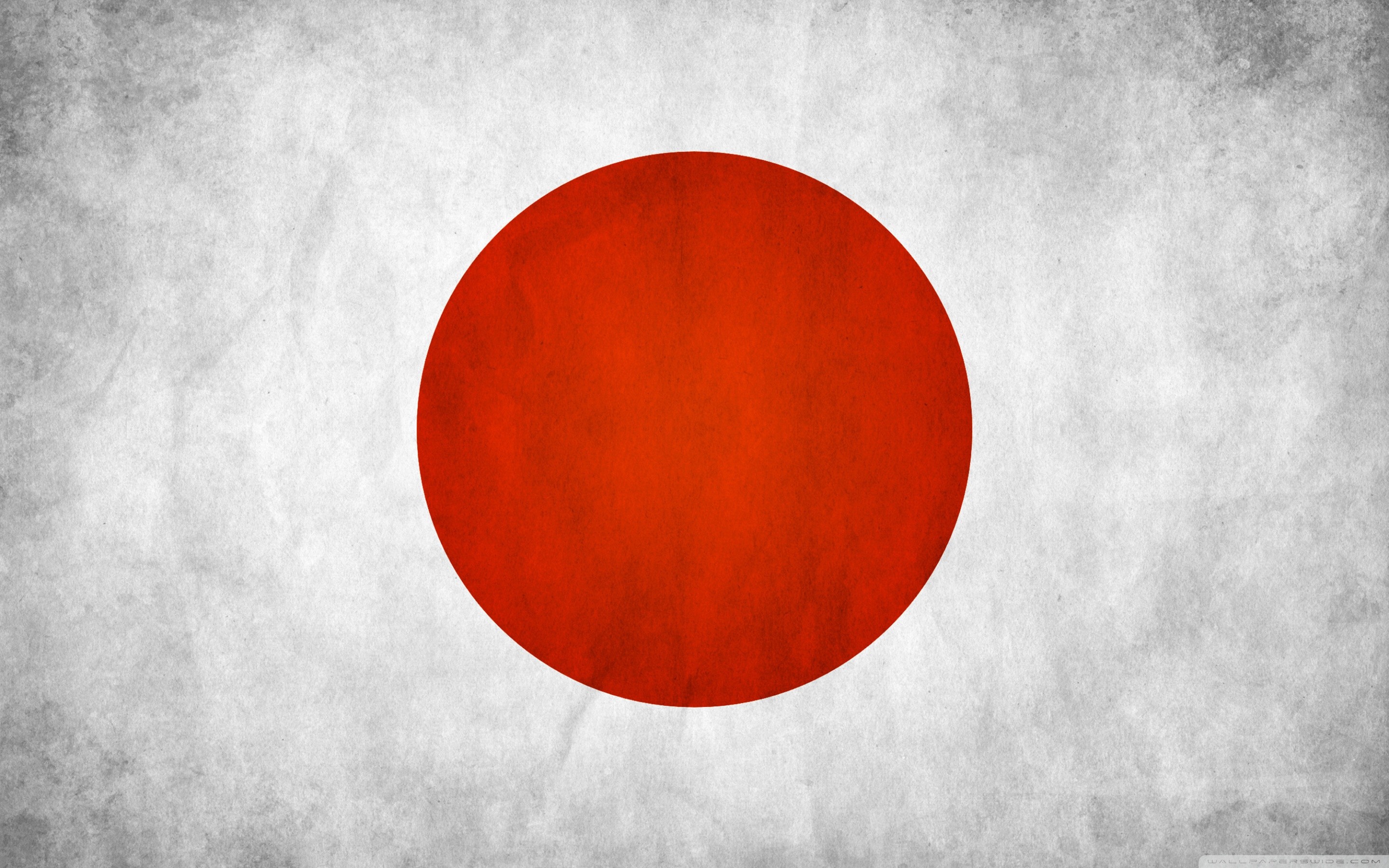 Bandiera del Giappone, Hinomaru, Cerchio rosso, Texture, Giappone, sfondo 2K per PC