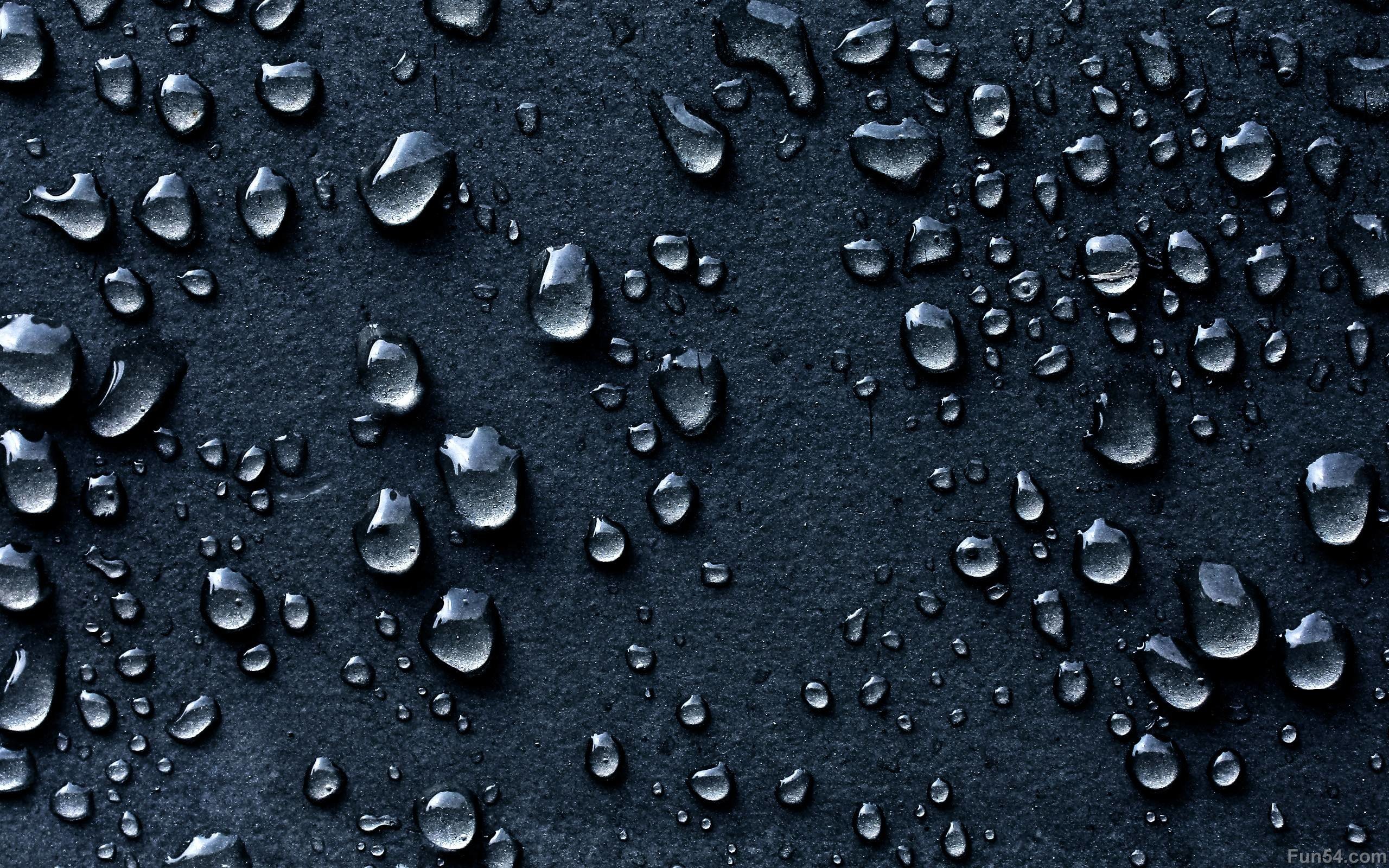 Gocce d'acqua, Texture, Grigio scuro, 2560x1600, sfondo per PC