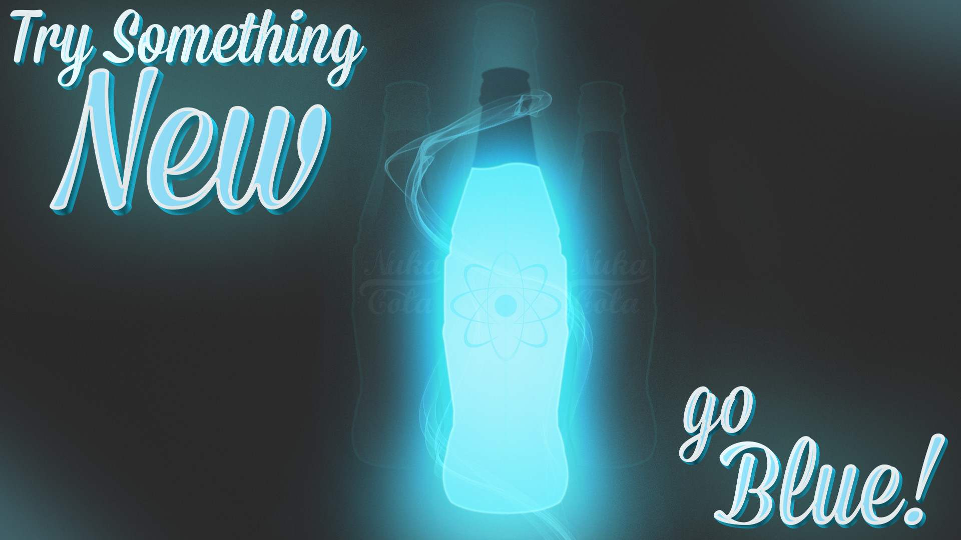 Nuka-Cola Quantum, Fallout 4, Something New, Pubblicità retrò, Full HD, sfondo per PC