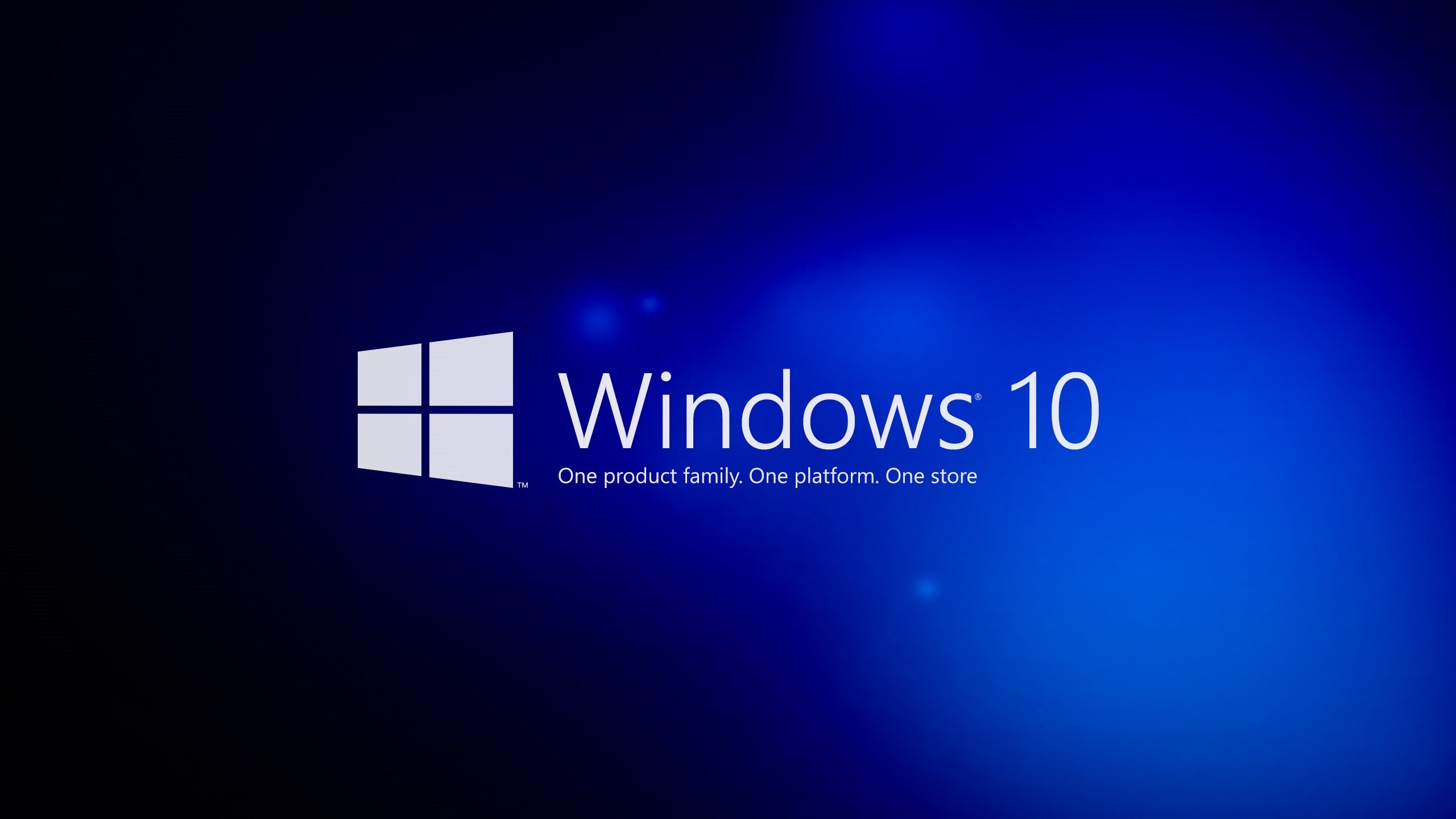 Windows 10, Logo Windows, Blu, 2K, sfondo per PC e portatile