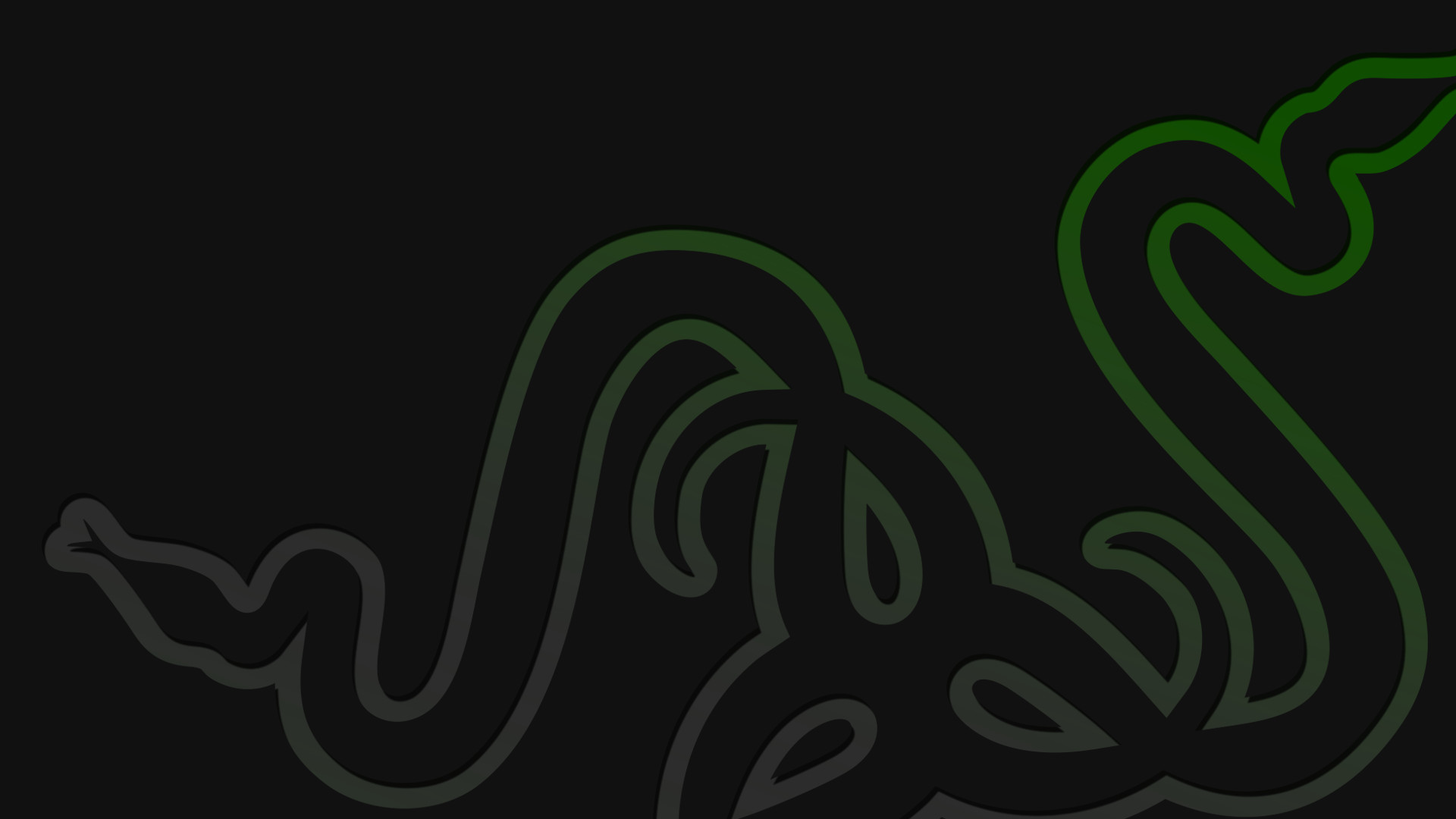Razer, Logo, Verde, Sfondo scuro, Full HD, wallpaper per PC