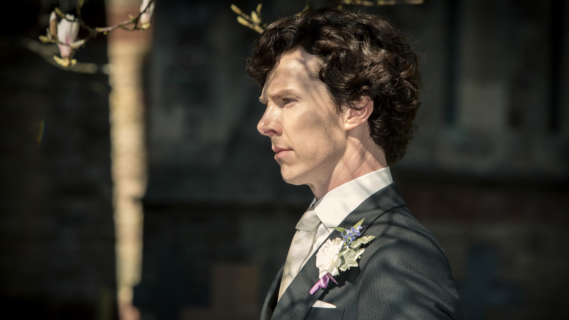 Sherlock Holmes, Benedict Cumberbatch, Sherlock, Matrimonio, Profilo, sfondo desktop 1080p