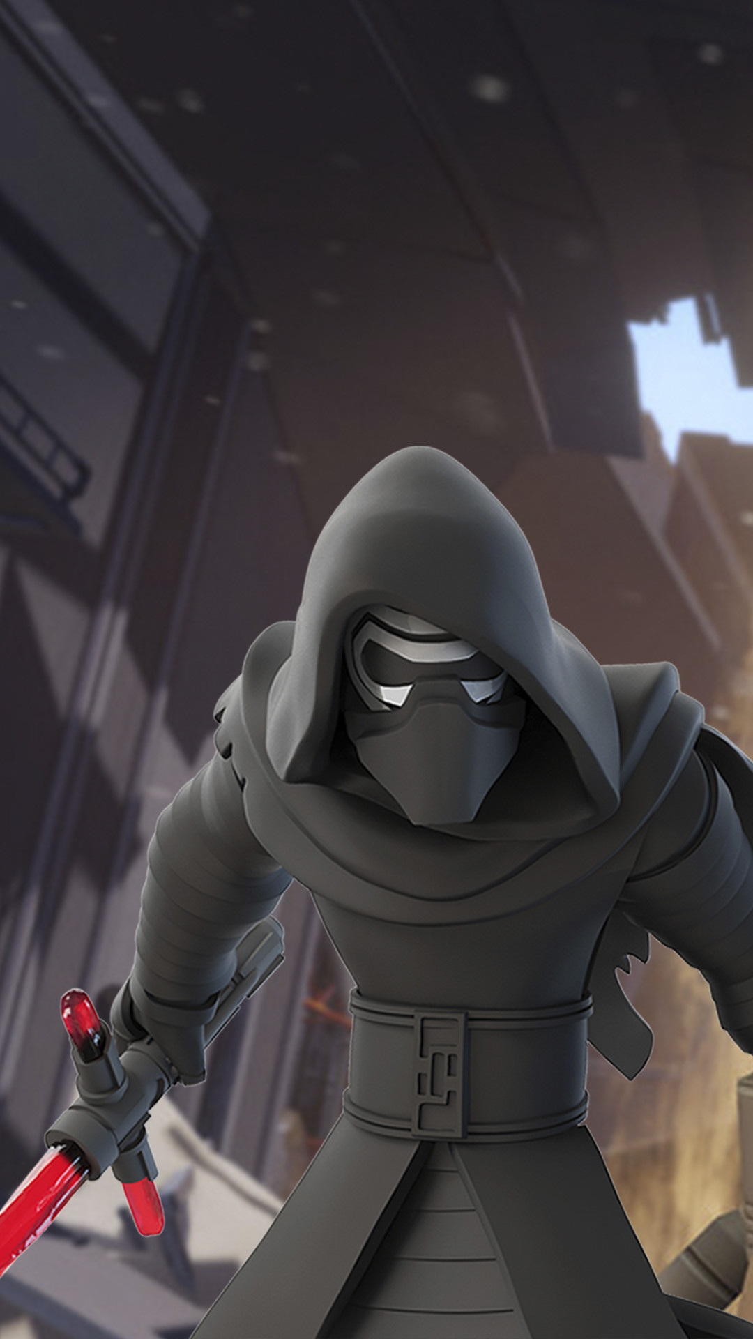 Kylo Ren, Disney Infinity, Star Wars, Figura 3D, Full HD, sfondo per iPhone e Android