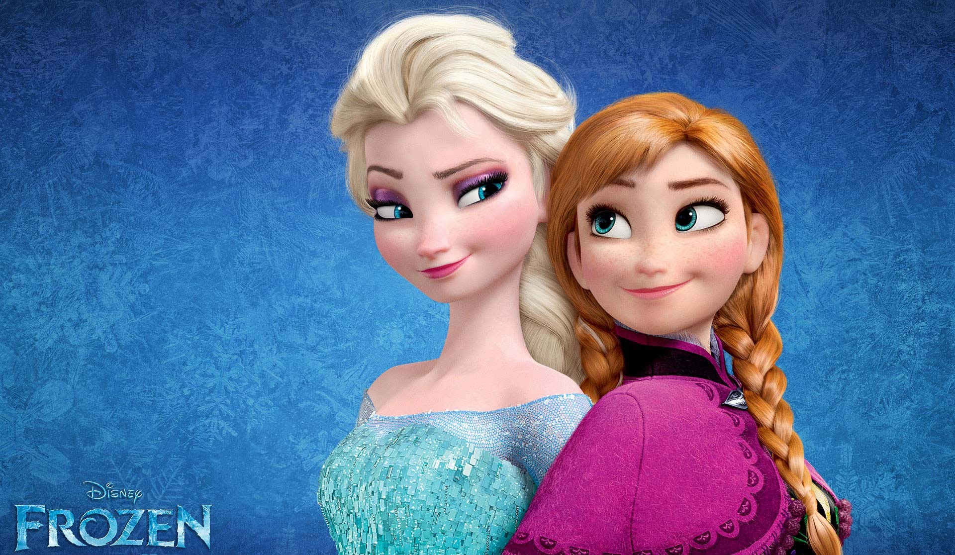 Elsa, Anna, Sorelle, Frozen - Il regno di ghiaccio, Full HD, wallpaper per computer