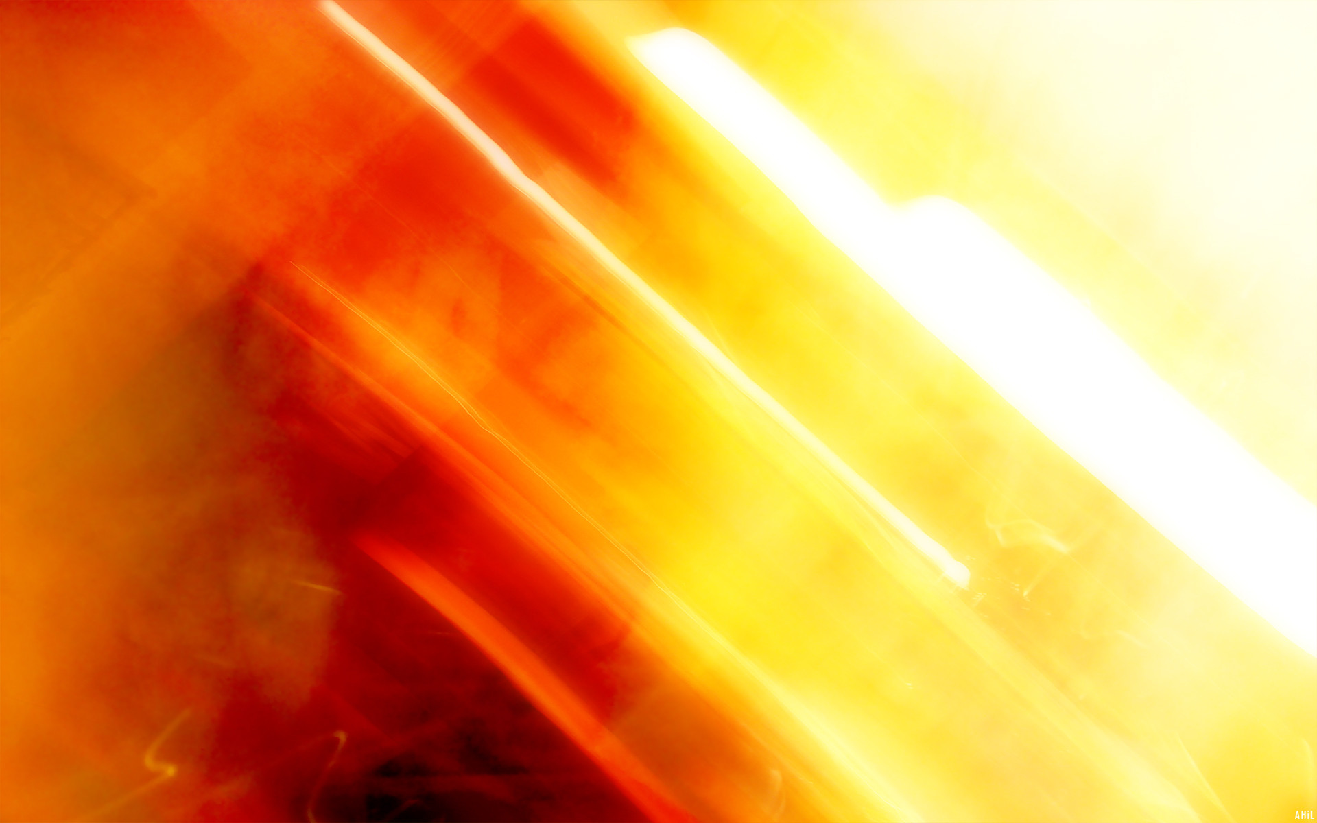 Luce, Astratto, Arancione, Fiamme, 16:10 Full HD, sfondo widescreen