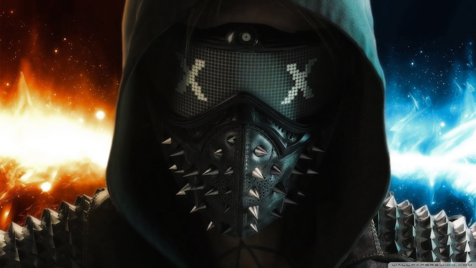 Wrench, Watch Dogs 2, Maschera, Cappuccio, Full HD 1080p, sfondo desktop