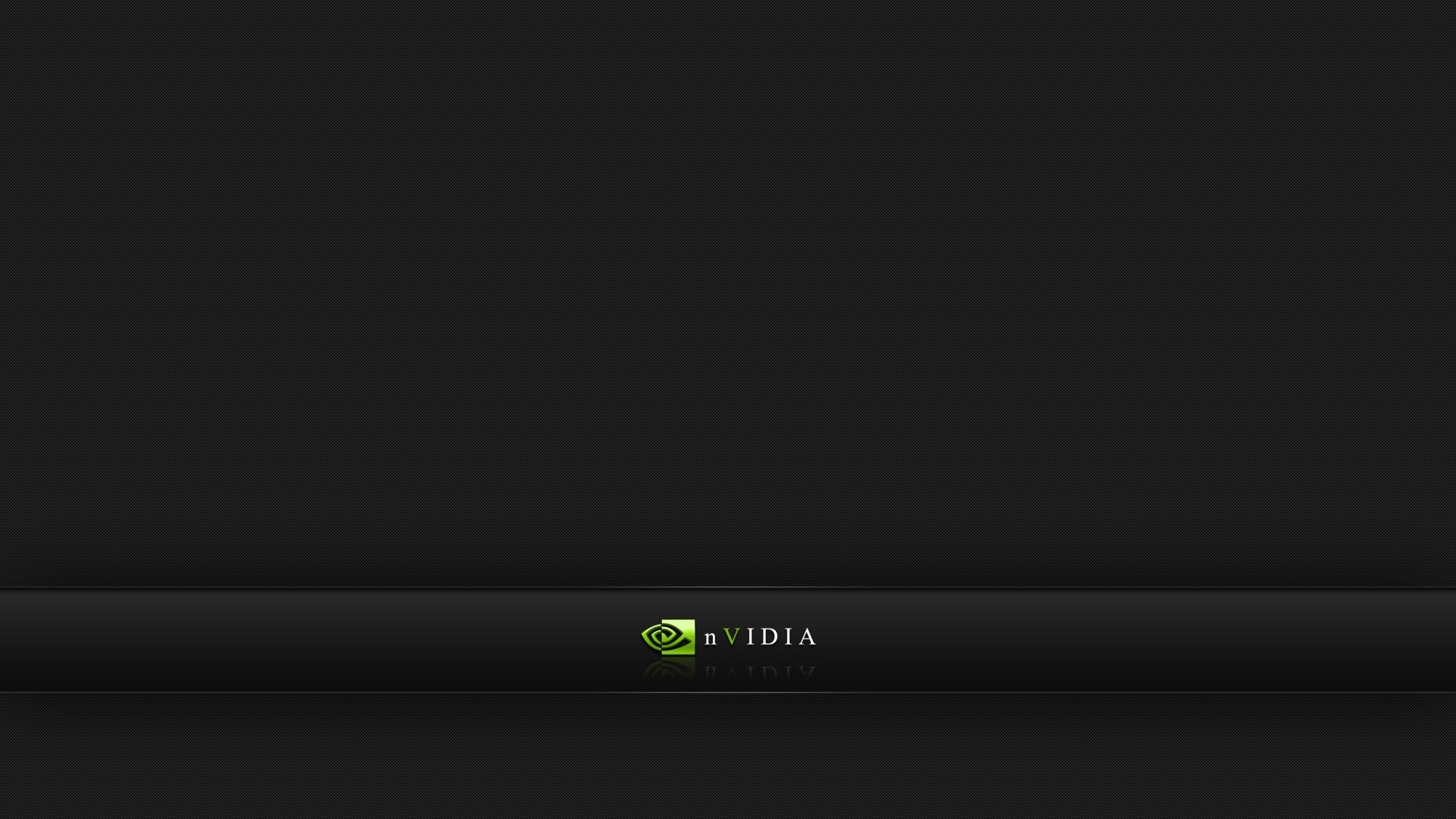 Nvidia, Logo, Minimalismo, Grigio scuro, 1920x1080, immagine di sfondo