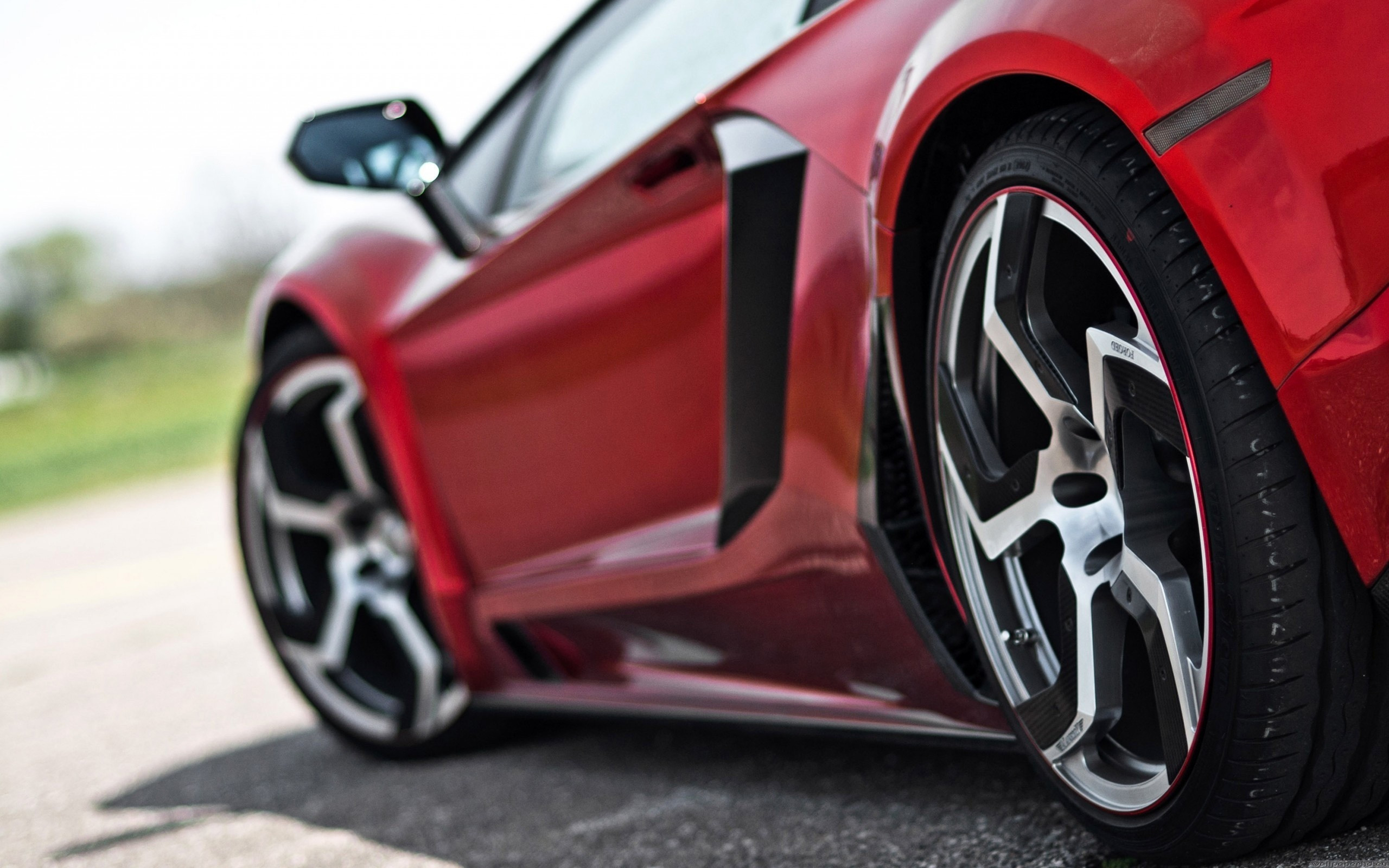 Lamborghini Aventador, Ferrari, Cerchi, Dettaglio, 2K 1600p, sfondo desktop