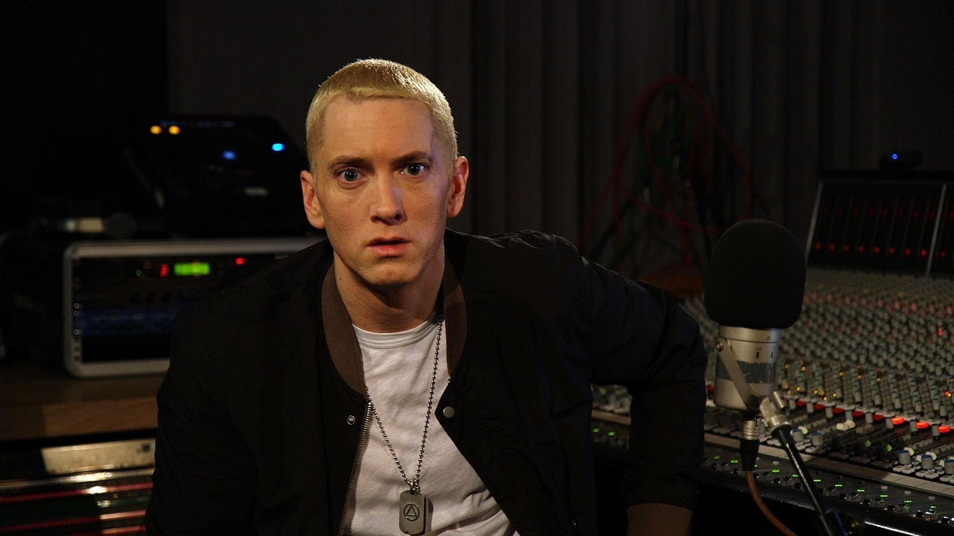 Eminem, Studio di registrazione, Mixer, Full HD, sfondo per portatile