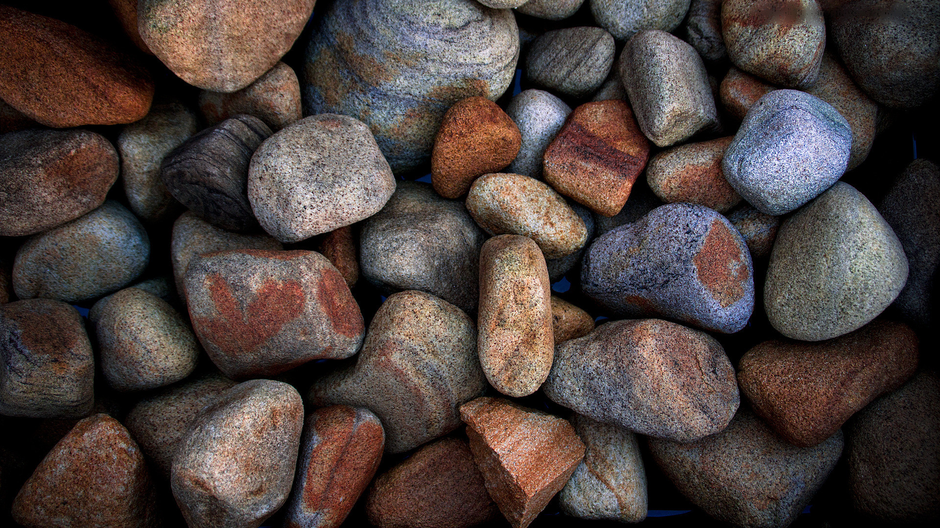 Ciottoli, Sassi, Pietre, Texture, Full HD, sfondo per portatile