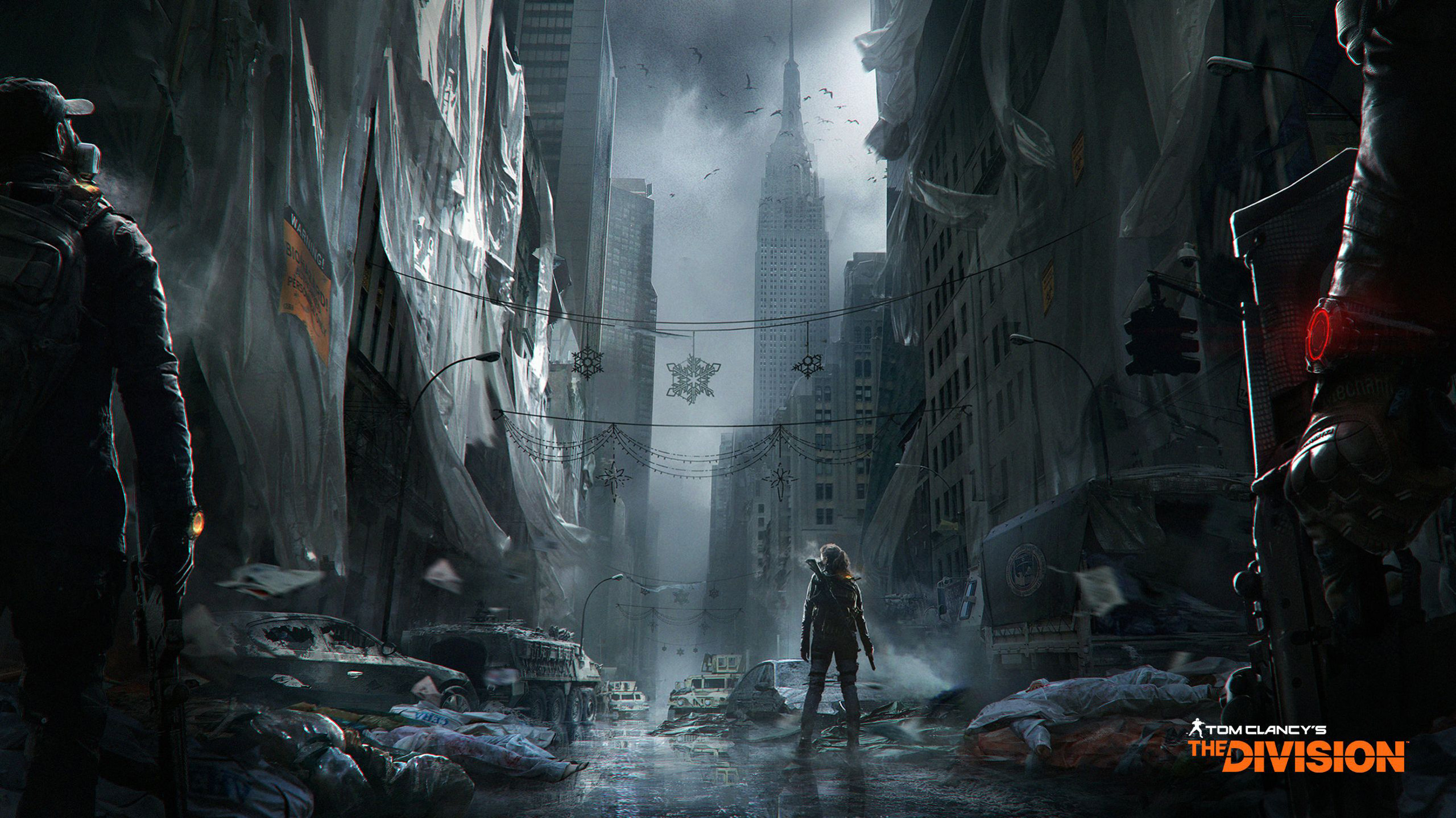 Tom Clancy's The Division, New York, Città abbandonata, Neve, 2K, sfondo per PC