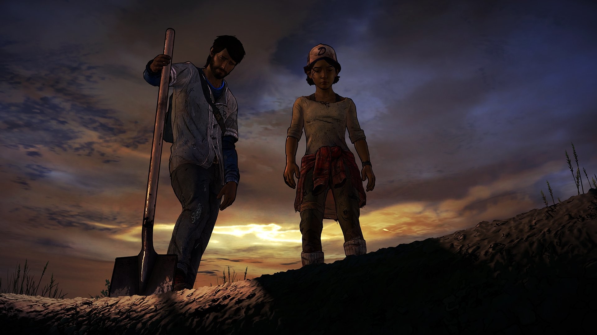 The Walking Dead (videogioco), Clementine, Javier García, Telltale Games, Crepuscolo, immagine di sfondo