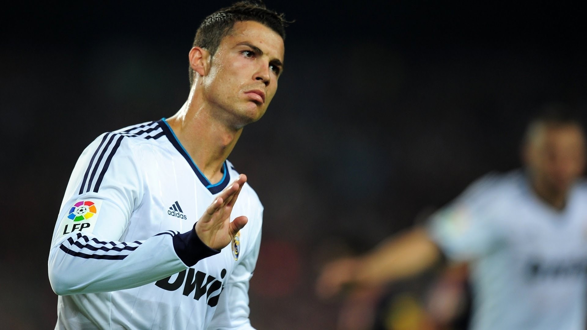 Cristiano Ronaldo, Real Madrid, Gesto, Calciatore, Full HD, sfondo per PC e portatile