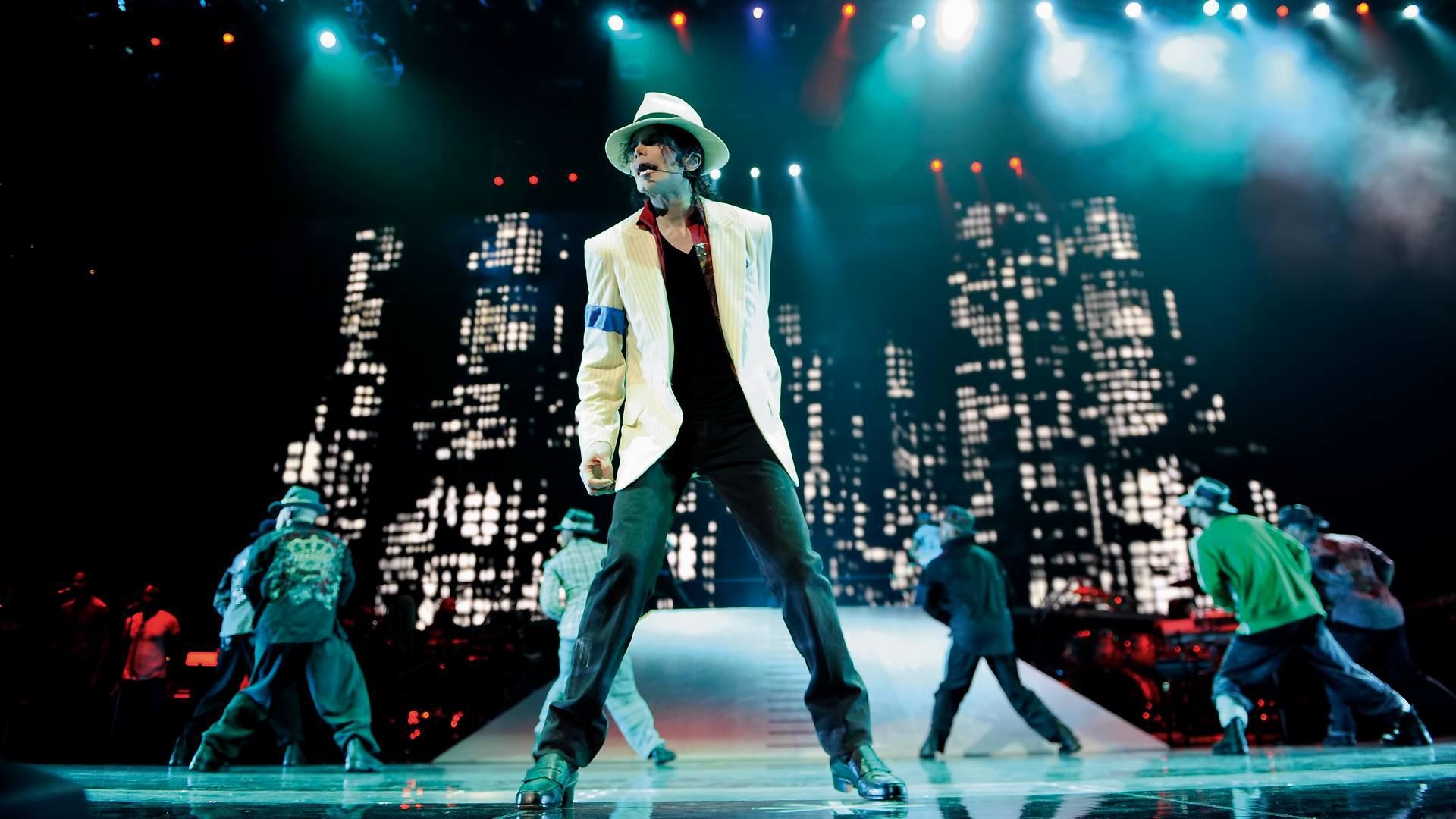 Michael Jackson, Smooth Criminal, Concerto, Ballerini, Palco, 16:9 Full HD, sfondo widescreen