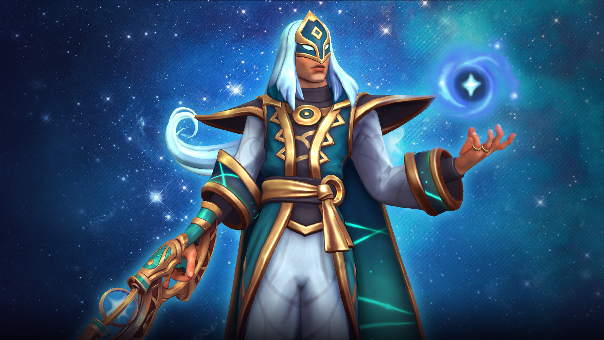 Seris, Paladins, Spazio, Magia, 16:9 Full HD, sfondo widescreen