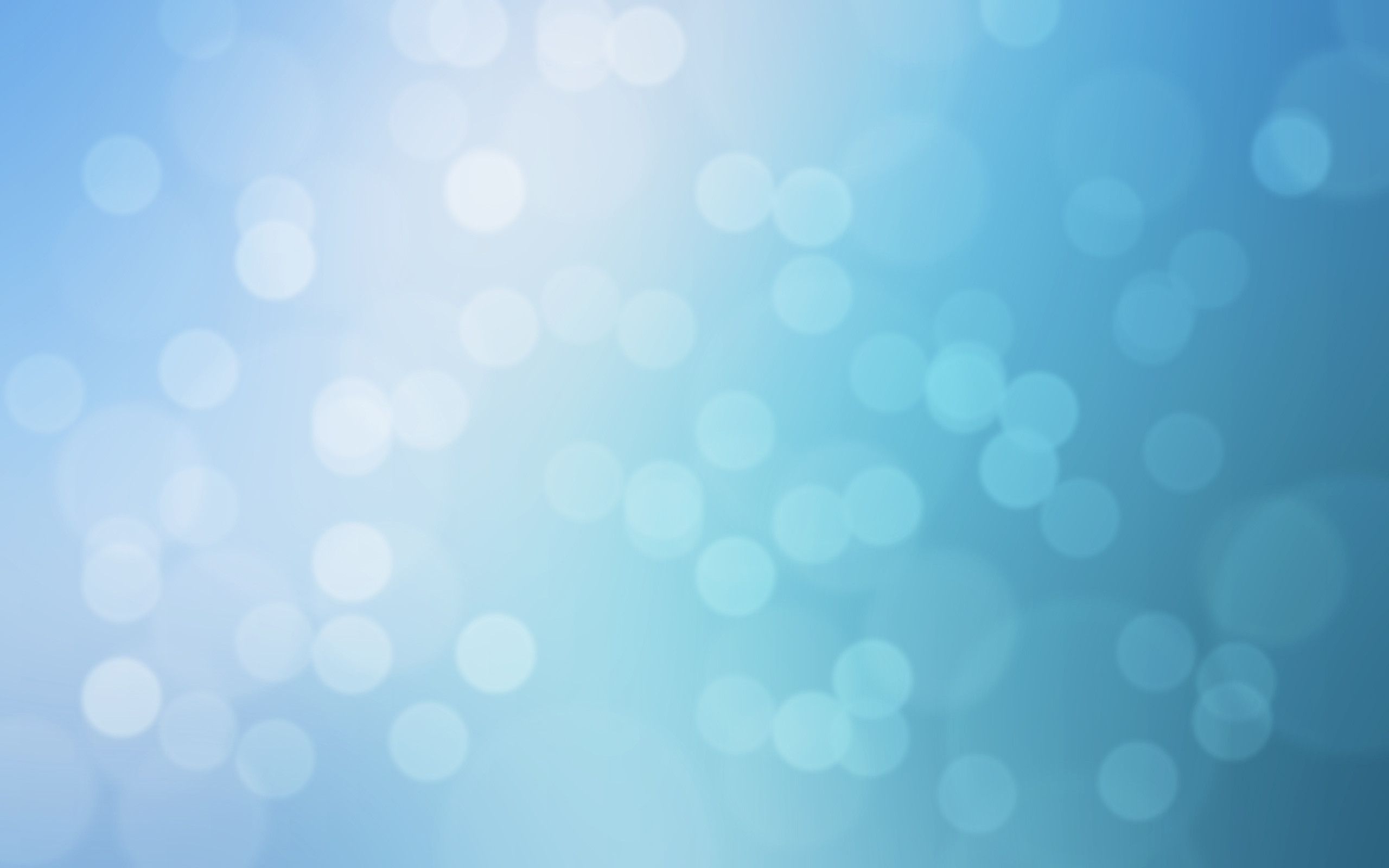 Bokeh, Azzurro chiaro, 2K, sfondo per portatile