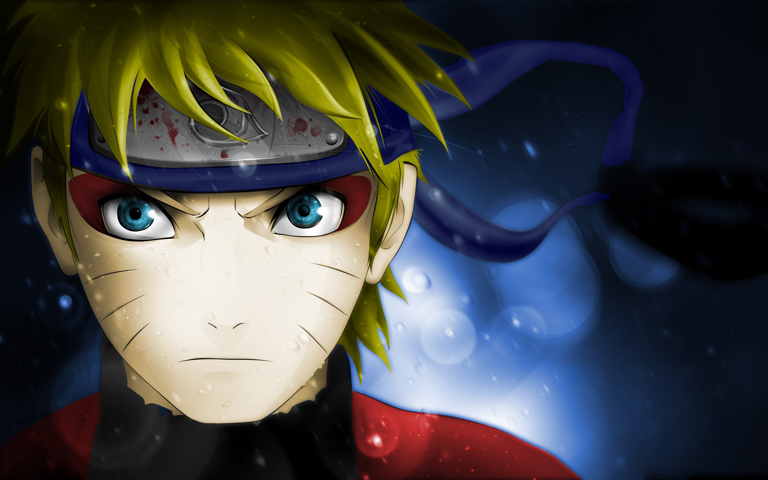 Naruto Uzumaki, Modalità eremitica, Primo piano, 2K, sfondo per PC e portatile