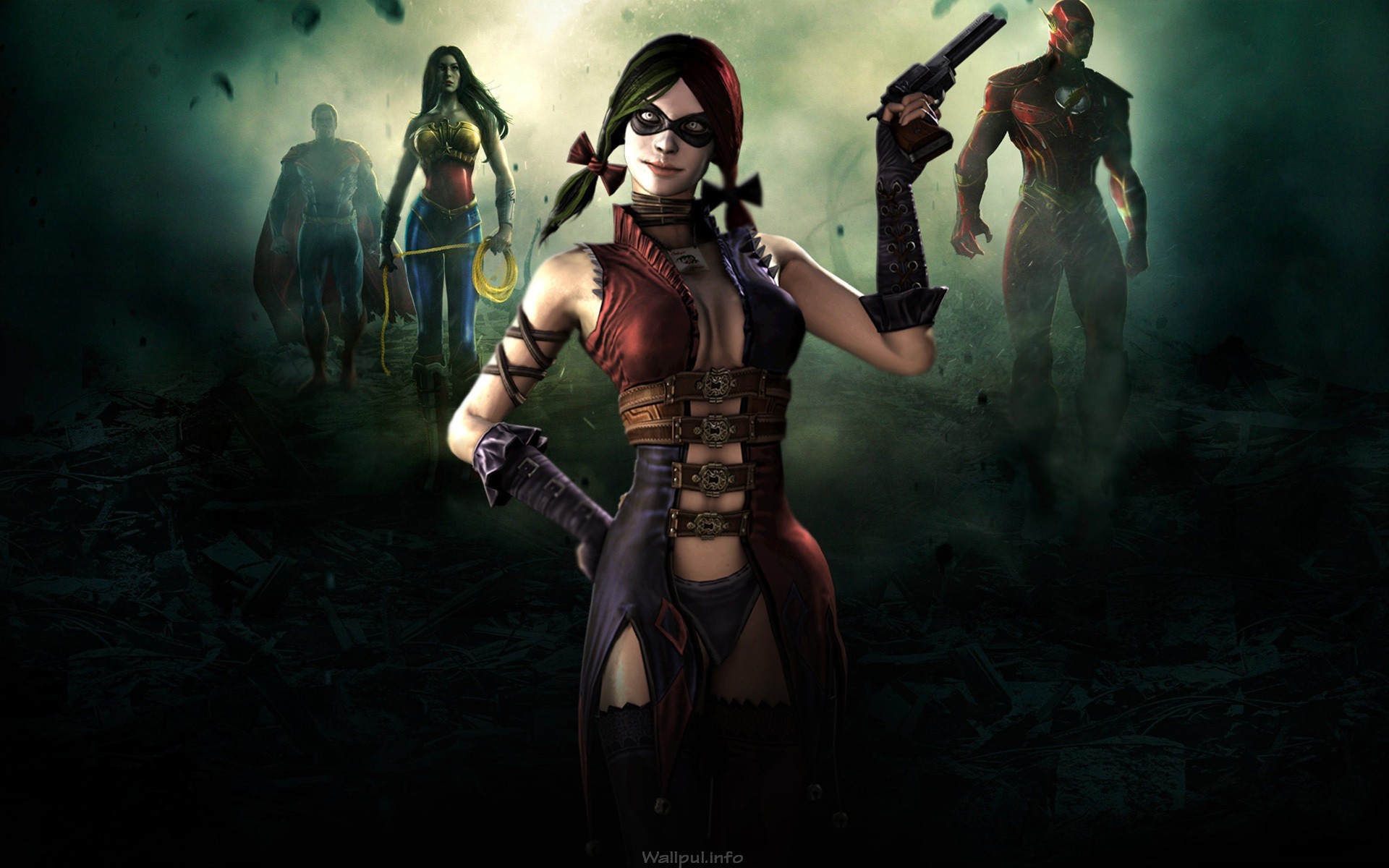 Harley Quinn, Injustice, Deadshot, Suicide Squad, 1920x1200, immagine di sfondo