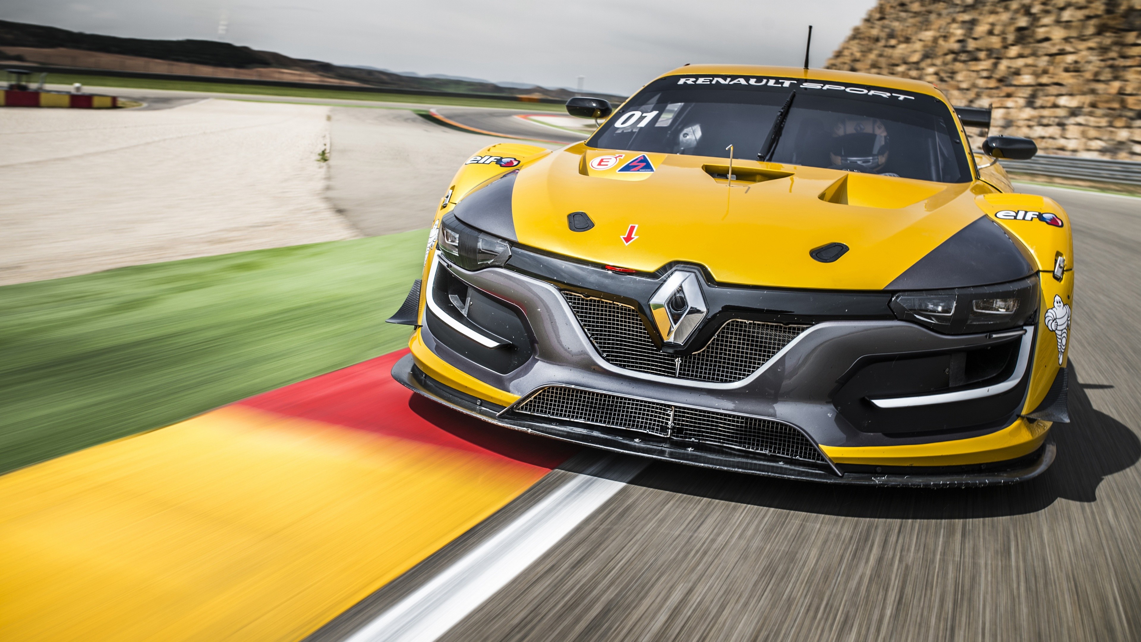 Renault Sport R.S. 01, Renault, Auto da corsa, Pista, 4K, sfondo per portatile