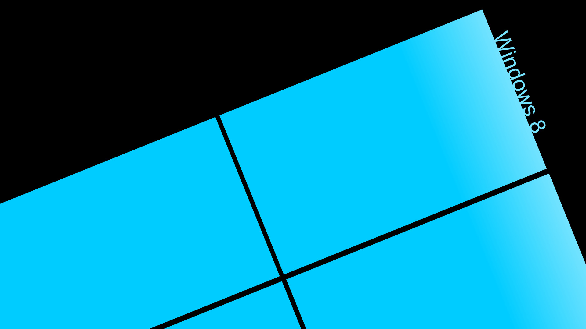 Windows 8, Logo Windows, Azzurro, Microsoft, Full HD, wallpaper per computer