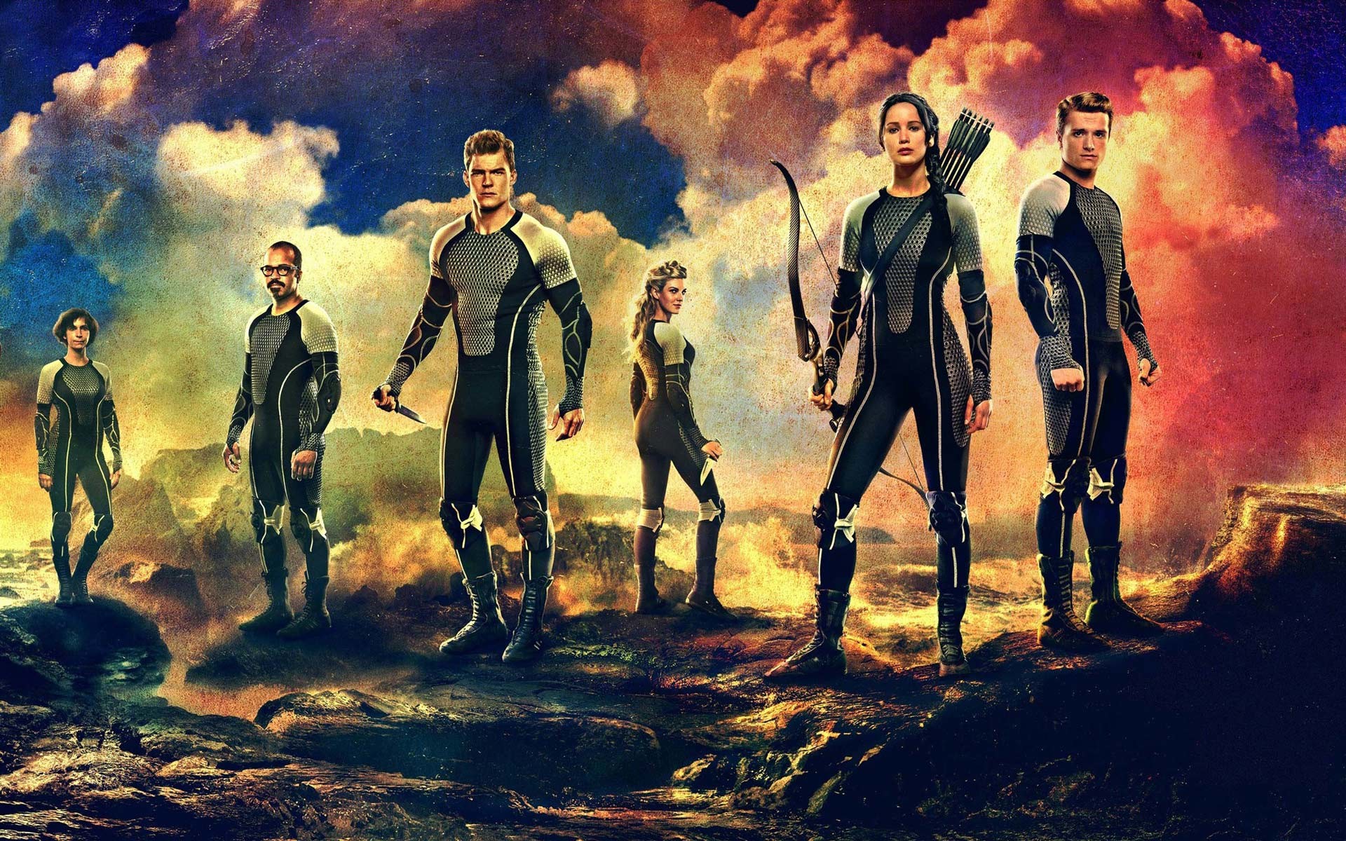 Hunger Games: La ragazza di fuoco, Katniss Everdeen, Tributi, Arena, sfondo 1920x1200 per PC
