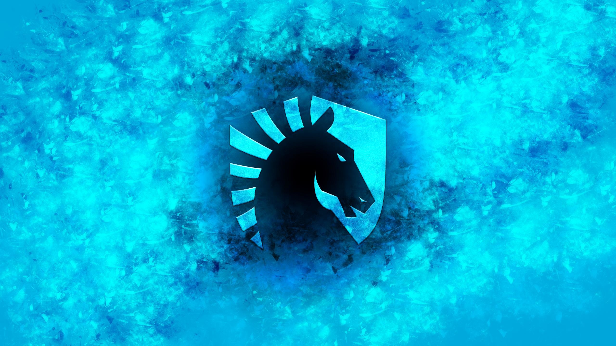 Team Liquid, CS:GO, Logo, Azzurro, 16:9 2K, sfondo widescreen