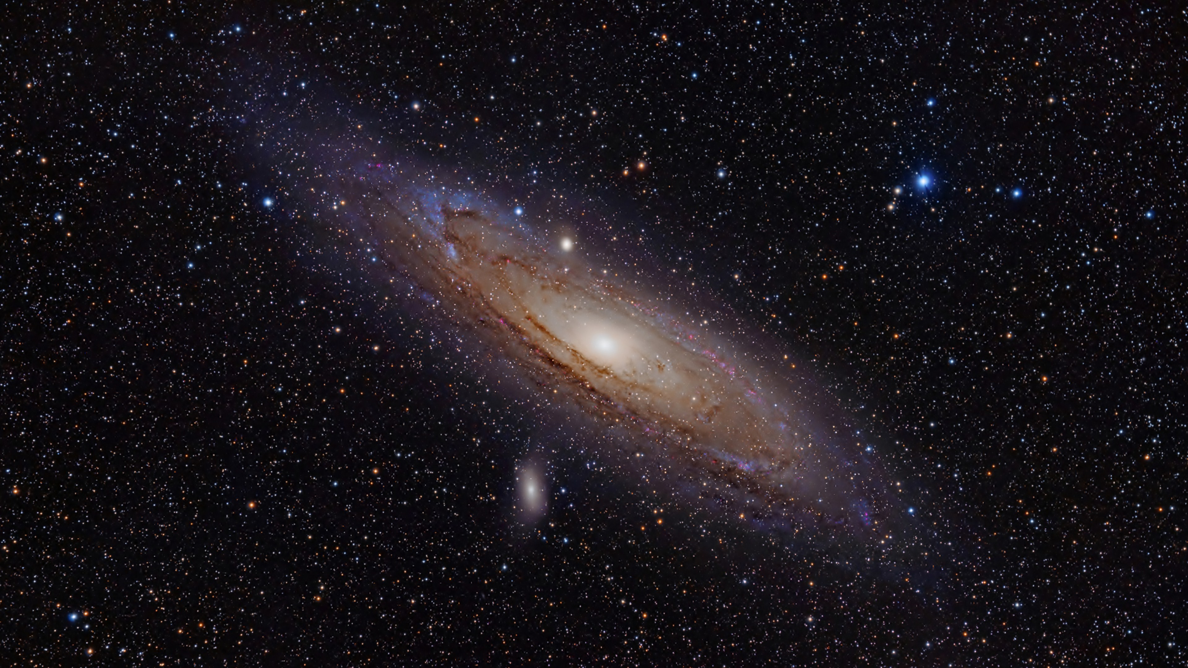 Galassia di Andromeda, Andromeda, Galassia, Stelle, 4K, wallpaper desktop