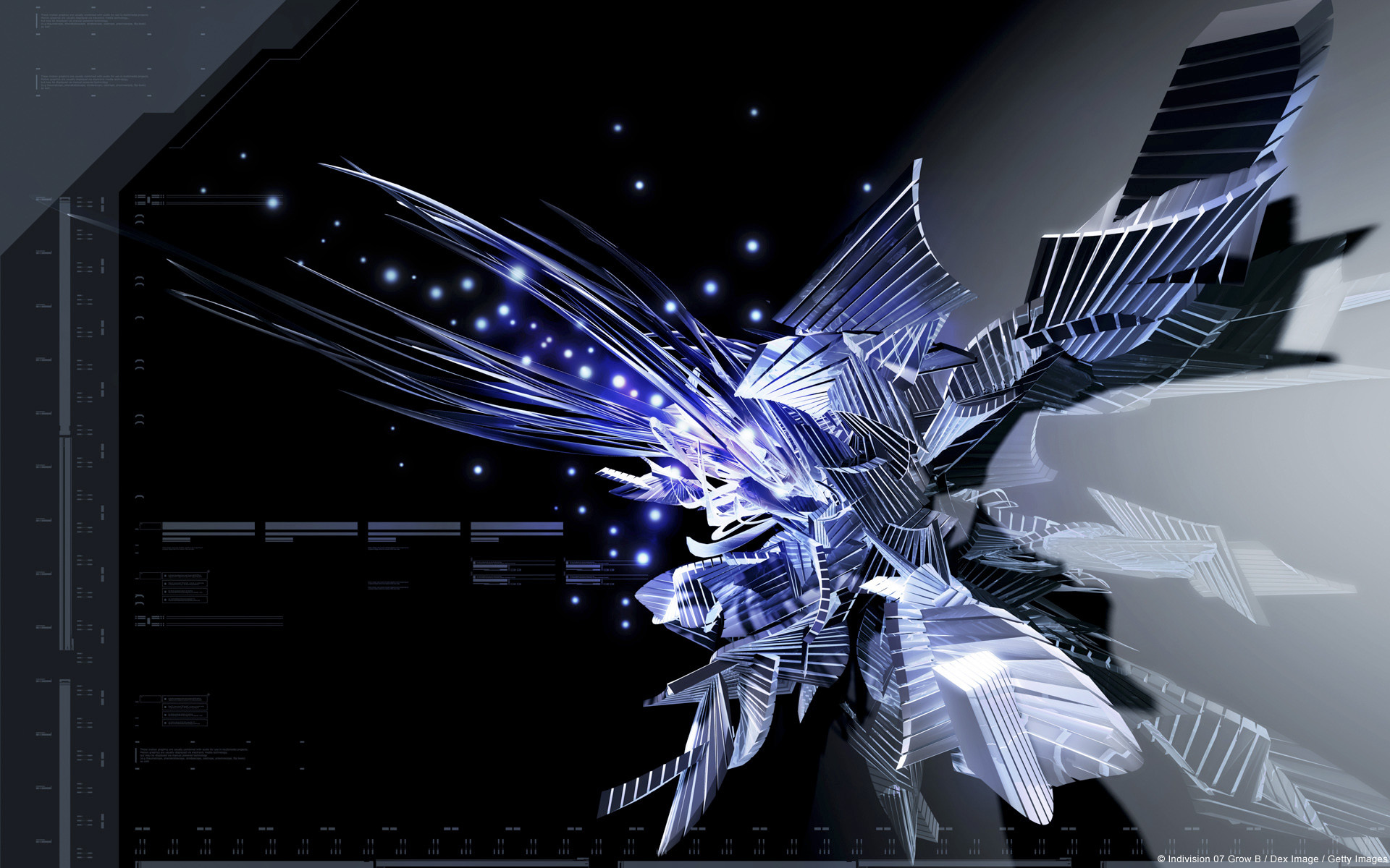 Astratto, Arte digitale, 3D, Blu, Full HD, sfondo Windows