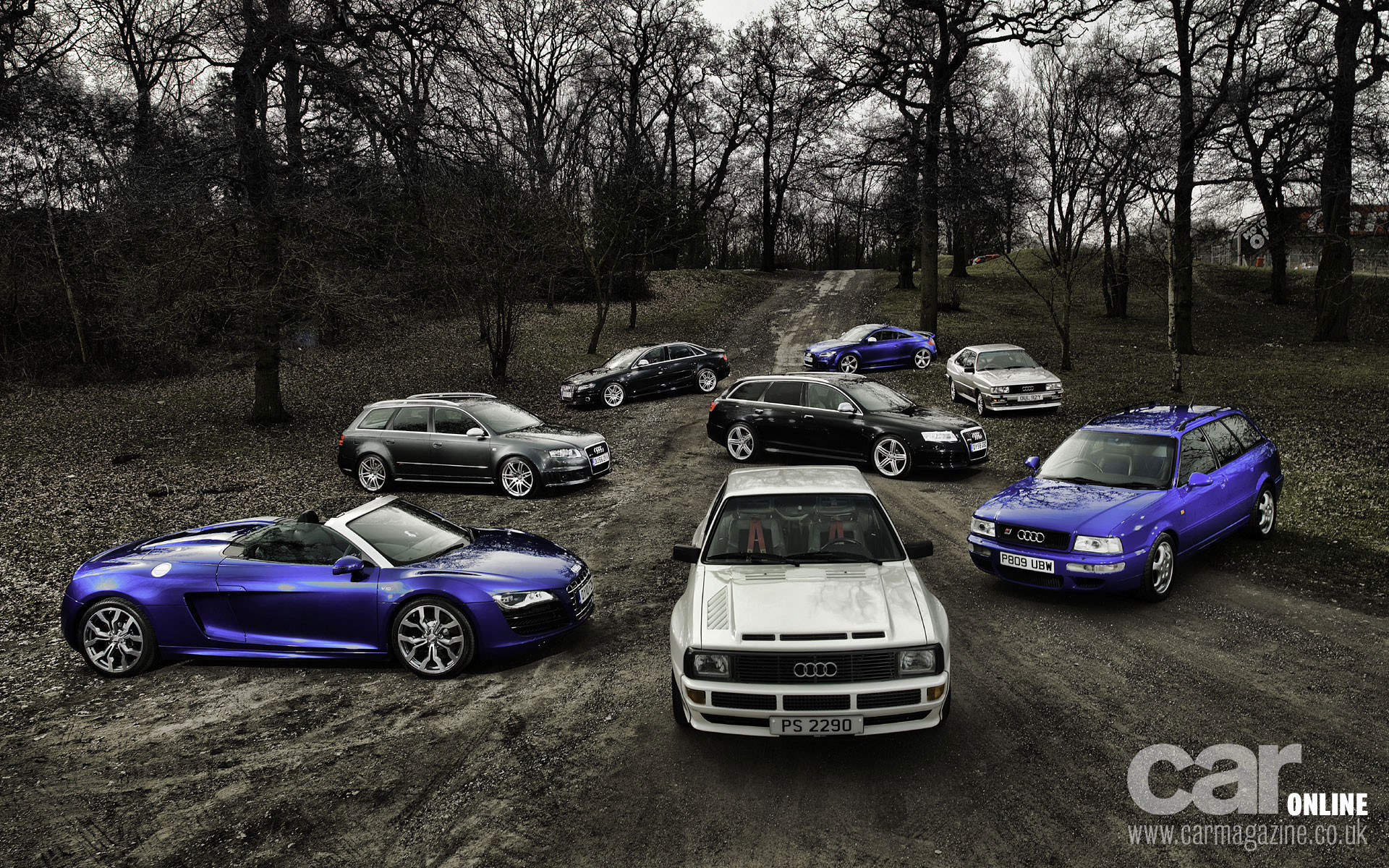 Audi Quattro, Audi R8 Spyder, Audi RS 2 Avant, Audi, Collezione, sfondo per portatile