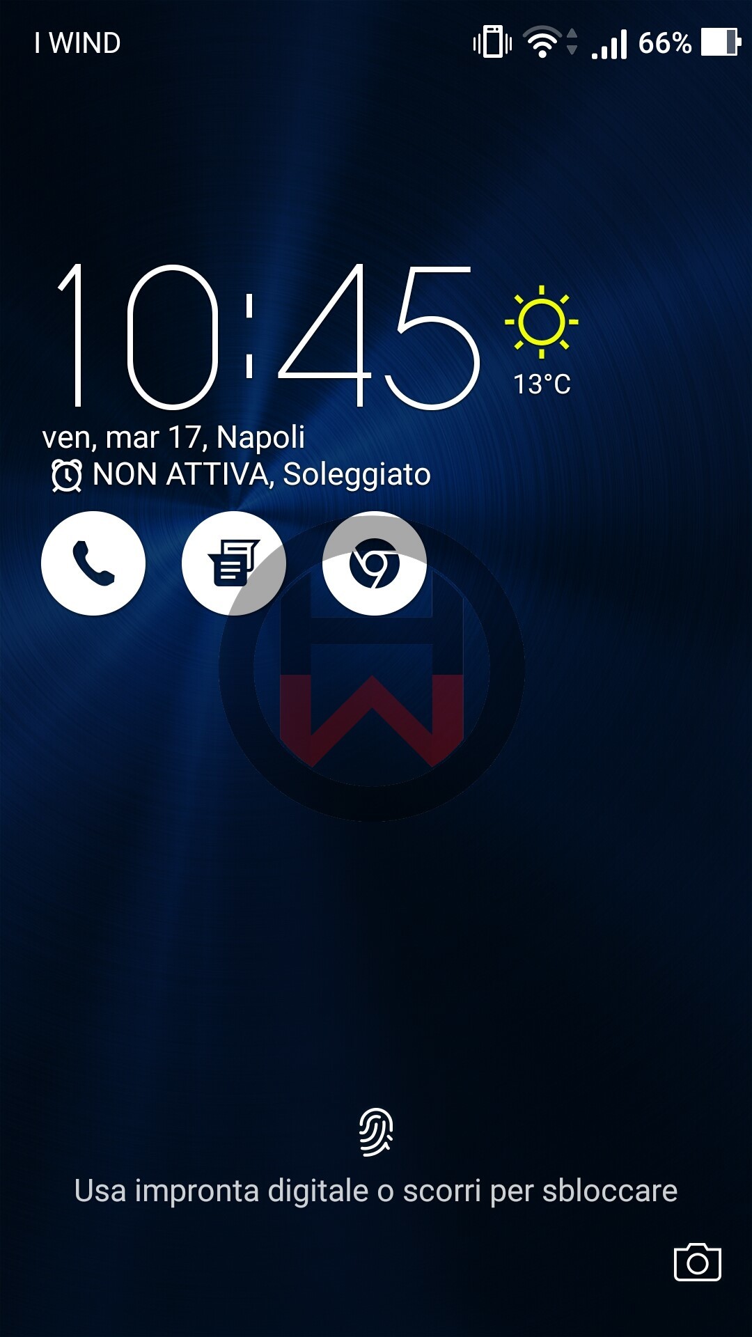 Asus ZenFone 3, Schermata di blocco, Screenshot, Orologio, Full HD, sfondo verticale per cellulare