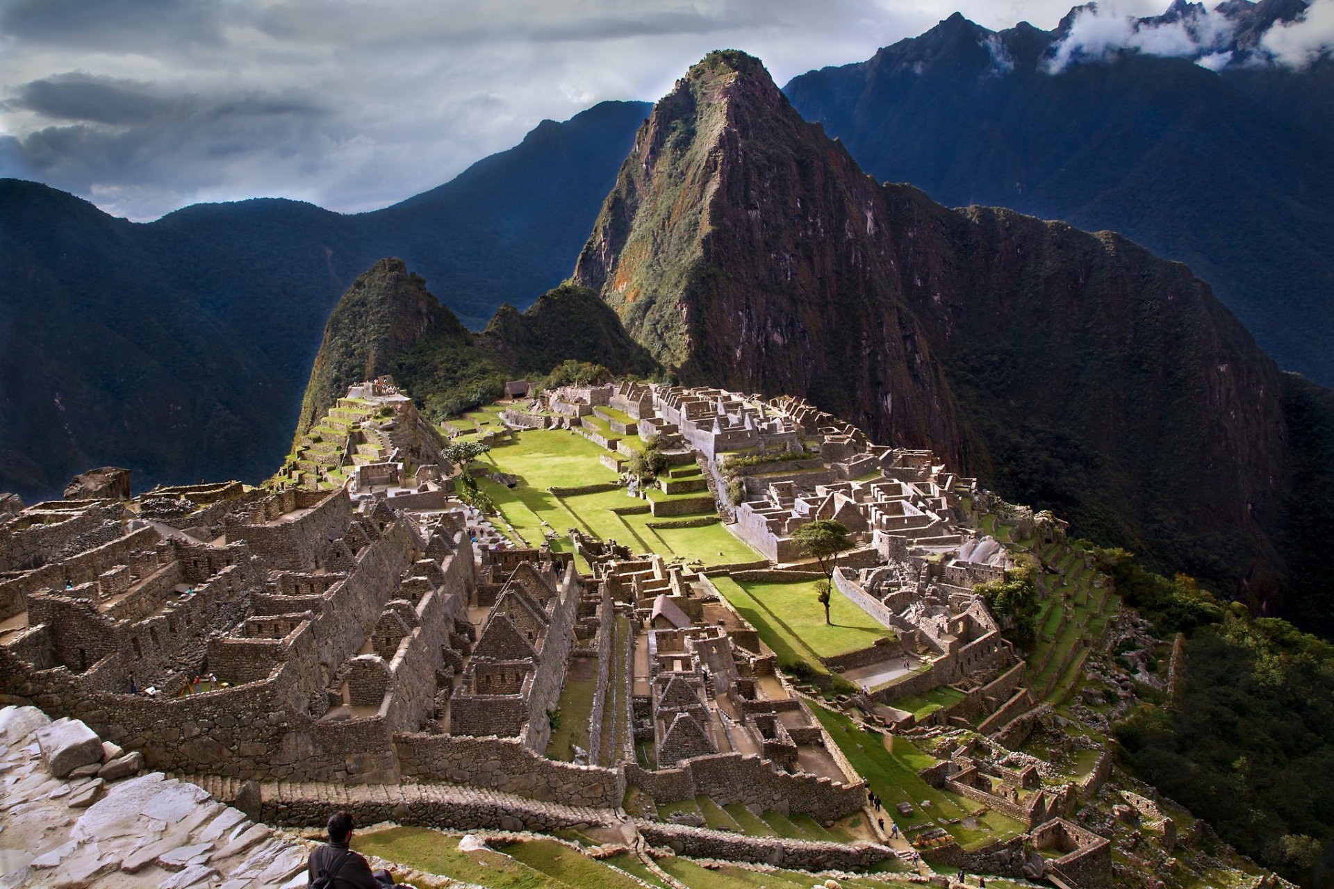 Machu Picchu, Huayna Picchu, Perù, Rovine inca, Full HD, wallpaper per computer