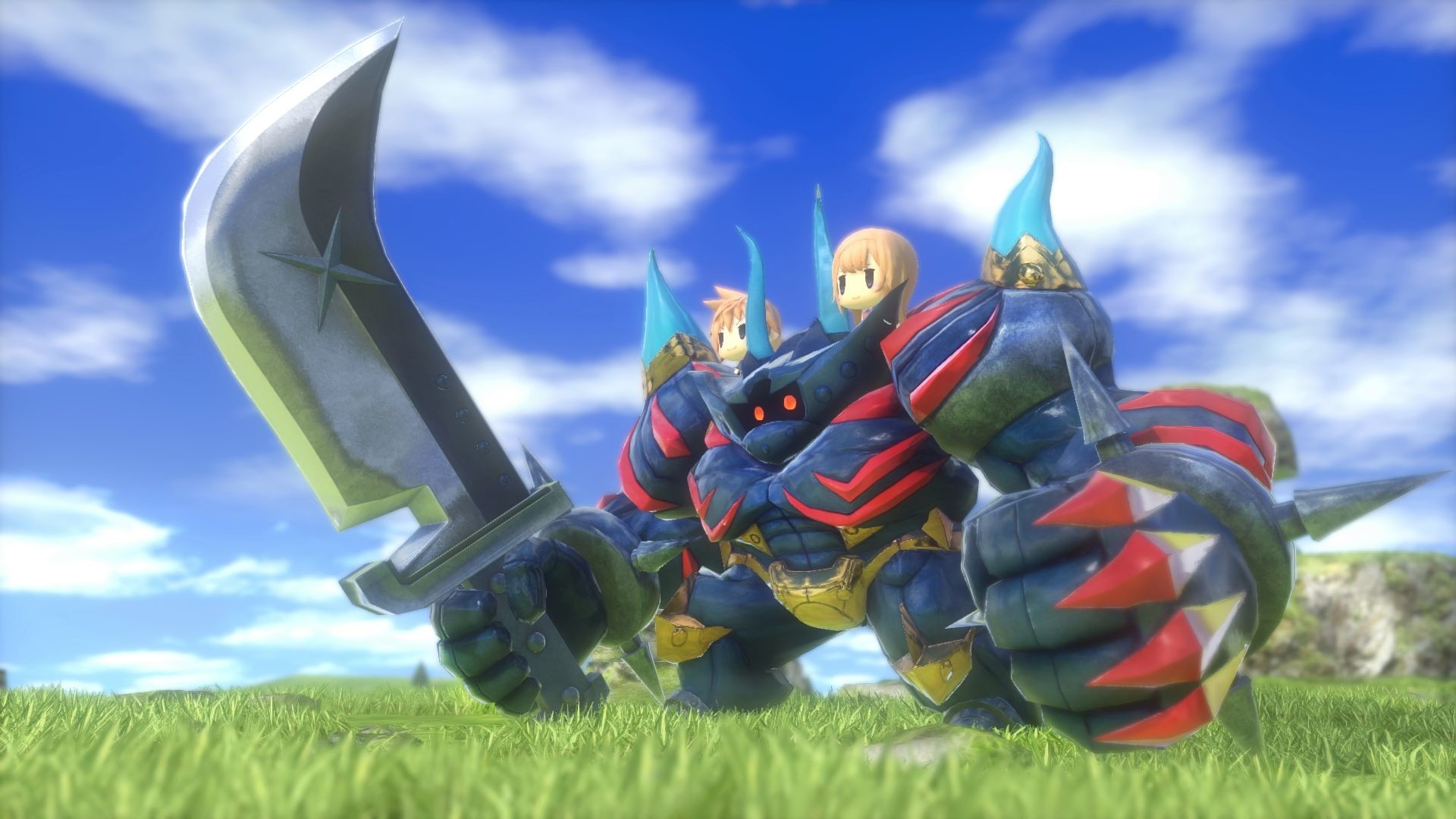 World of Final Fantasy, Lann, Reynn, Mostri, Full HD, sfondo per portatile